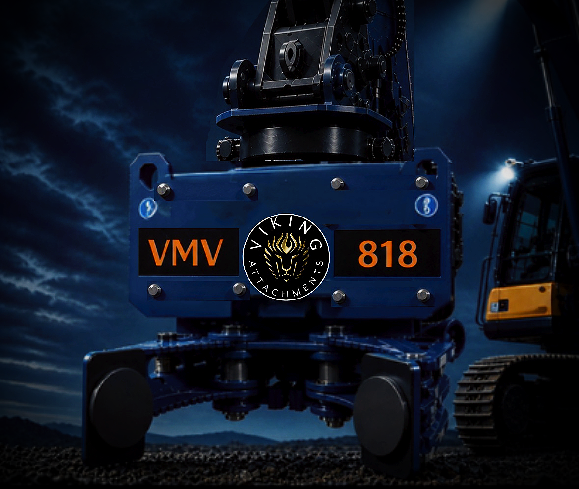 VMV 818 hydraulic vibratory pile driver