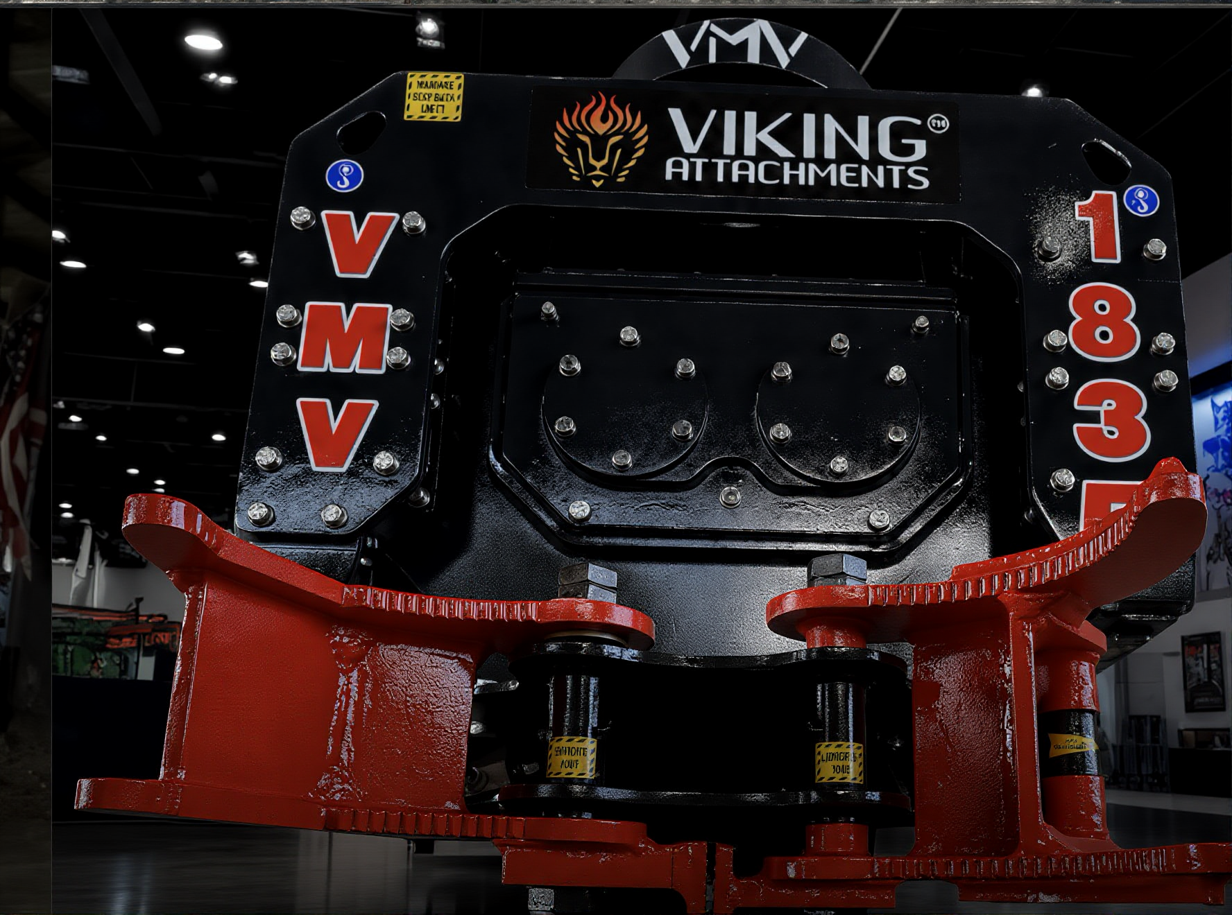 VMV 1835 hydraulic vibratory pile driver