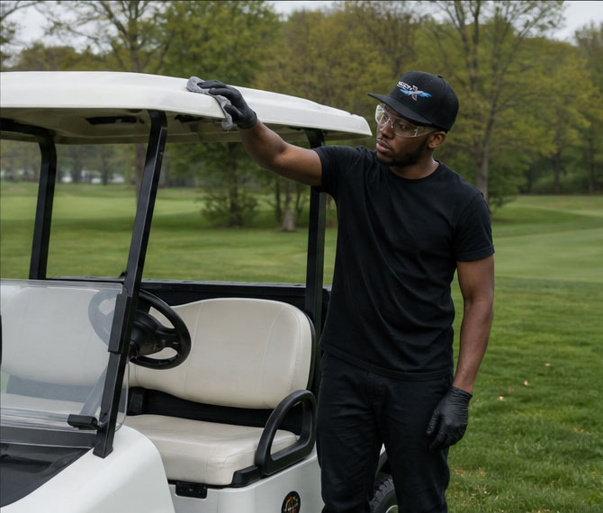 Golf Cart Detailing