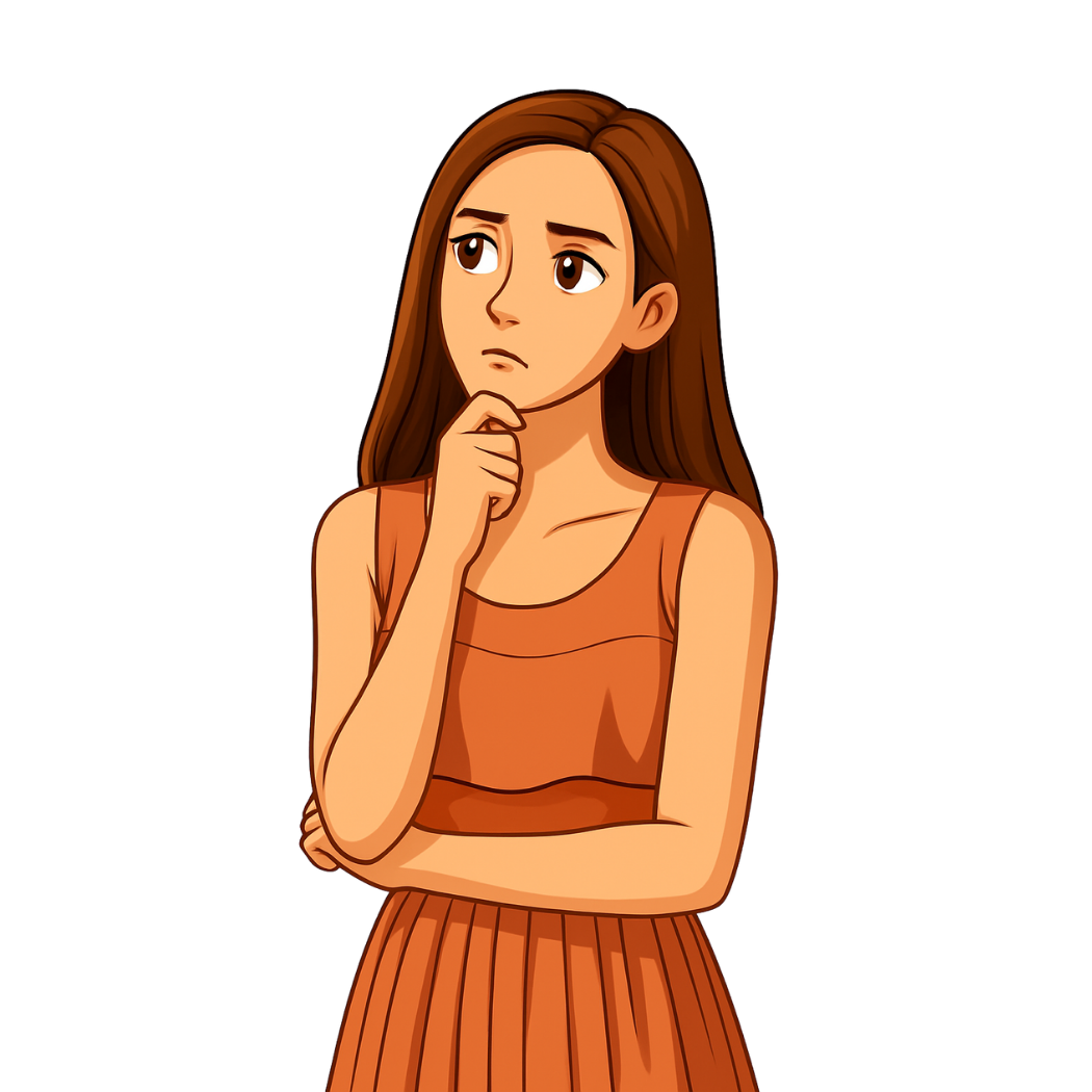 Woman looking concerned about remodeling