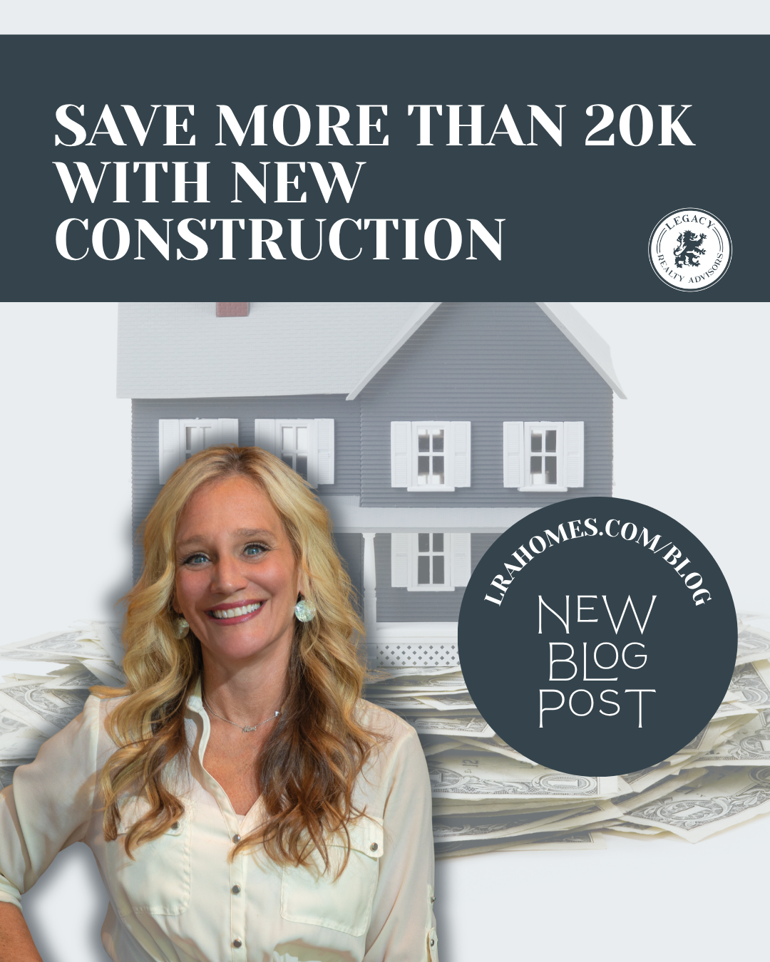 Callout graphic showing Tulsa buyers can save more than $20,000 by buying new construction home