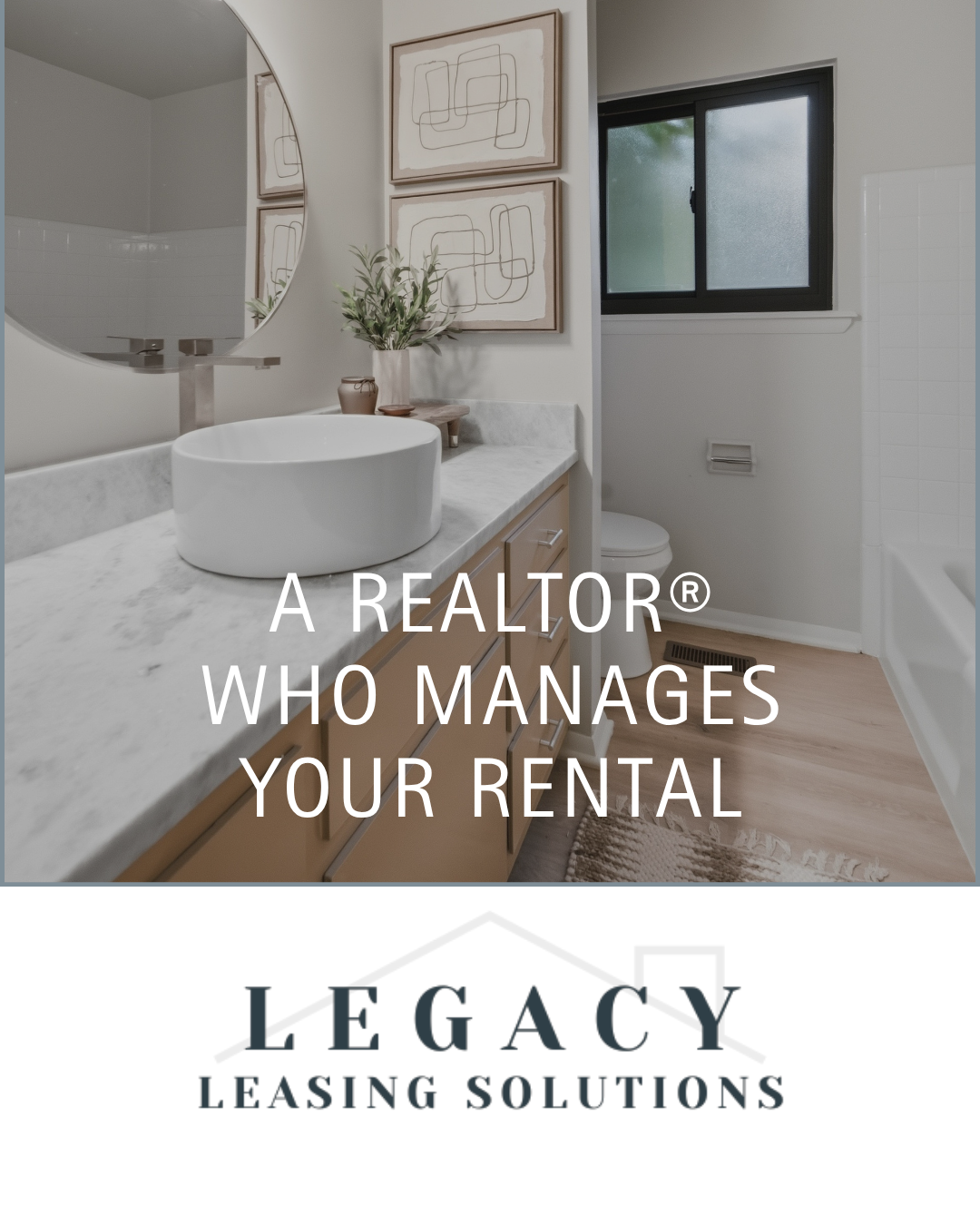 Sarah Hoffman, REALTOR® and property manager, meeting with a Tulsa landlord about a rental property