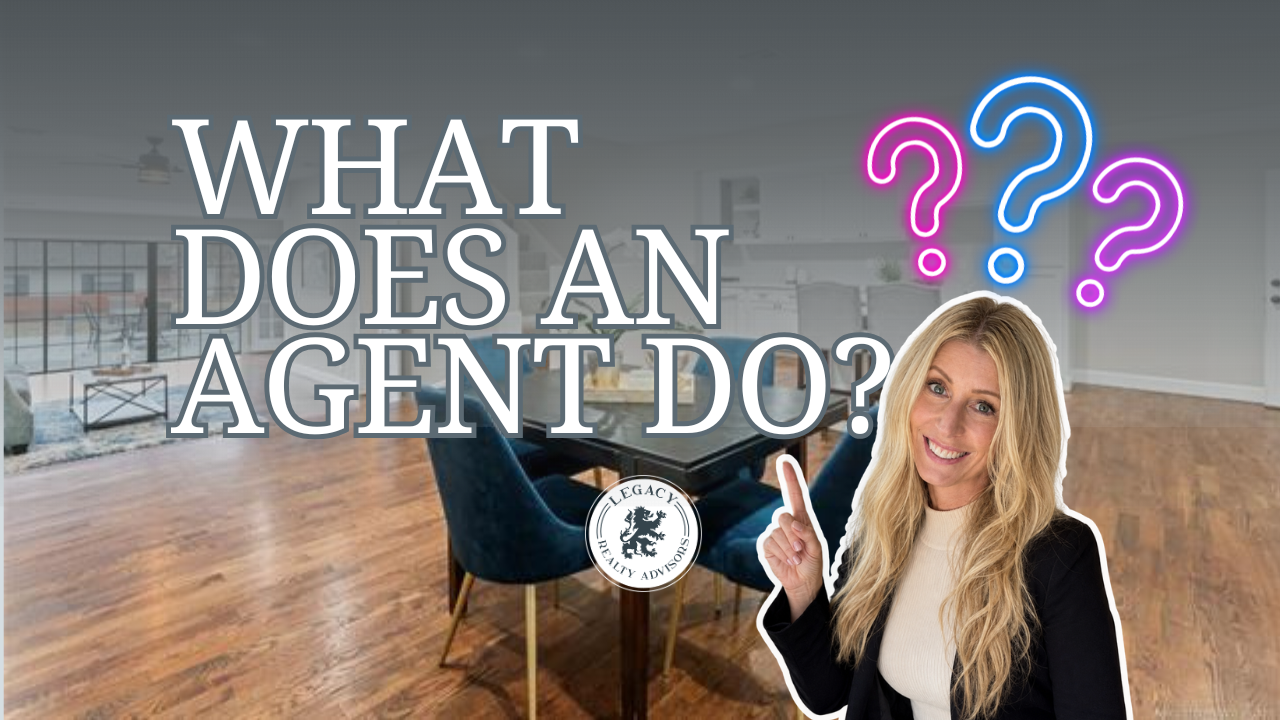 Sarah Hoffman pointing to what an agent does from a question received from a Tulsa home seller. Sarah Hoffman pointing to what an agent does from a question received from a Tulsa home seller.
