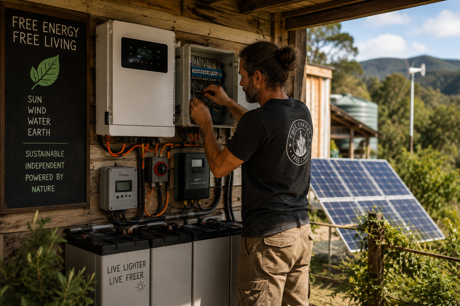 Off-grid energy