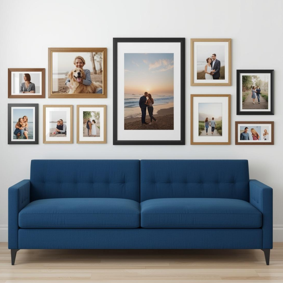 Beautifully framed memories