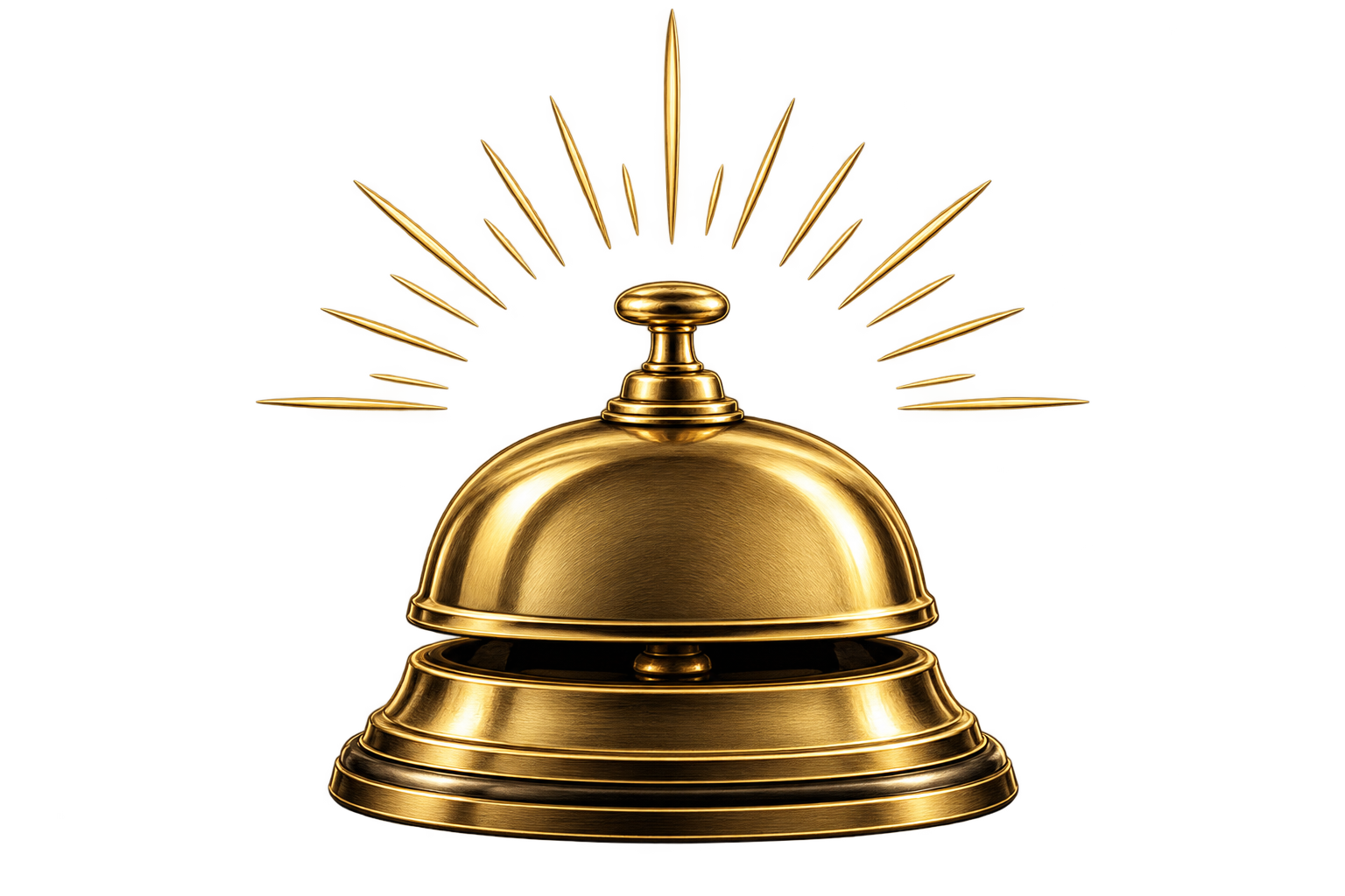 Rose Concierge Bell