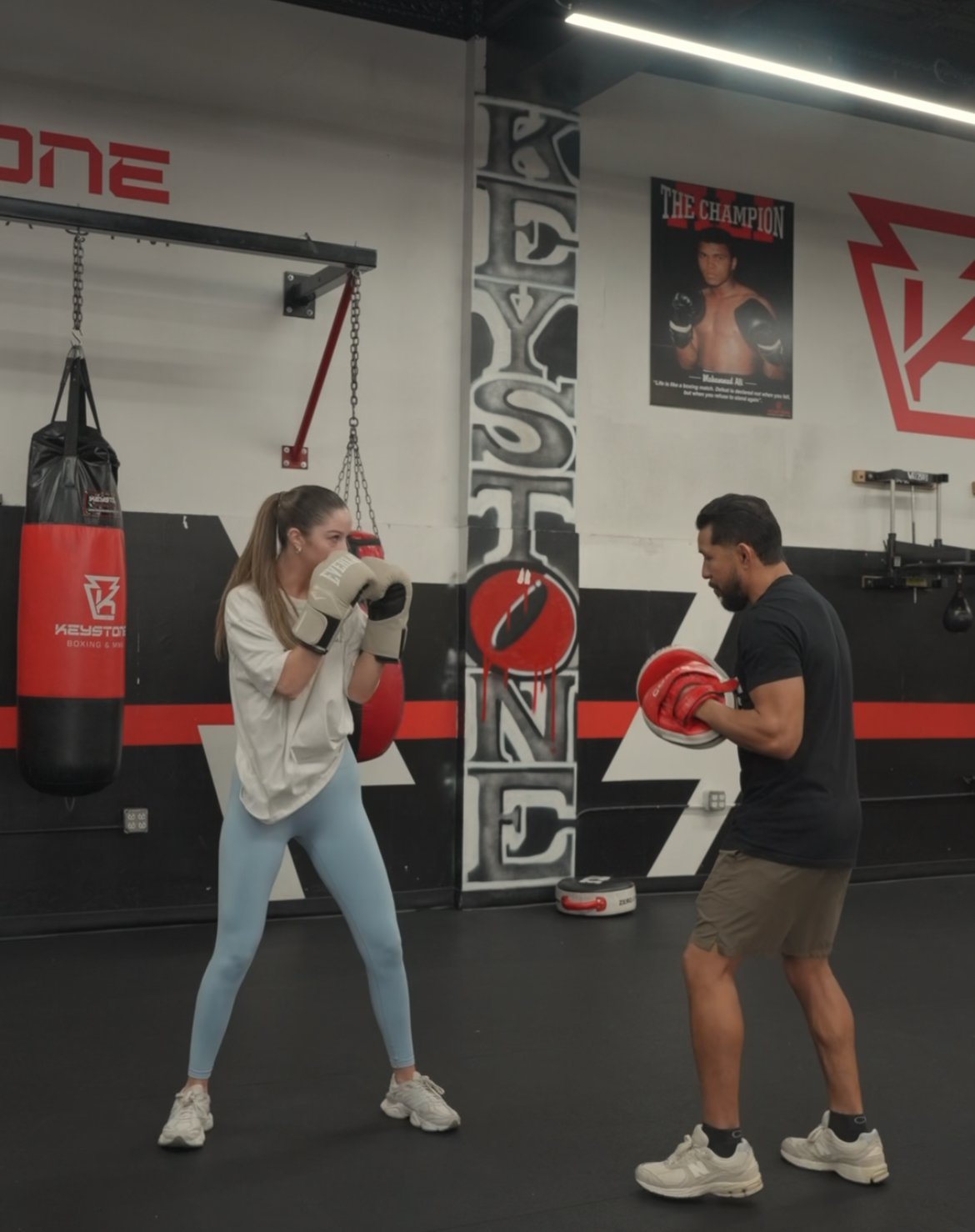 Keystone Boxing training