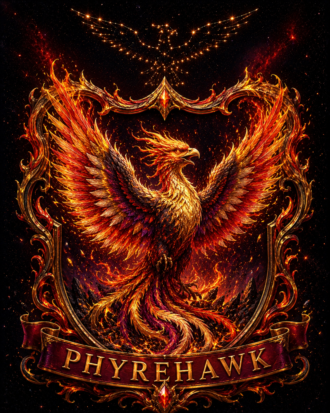 Phyrehawk crest