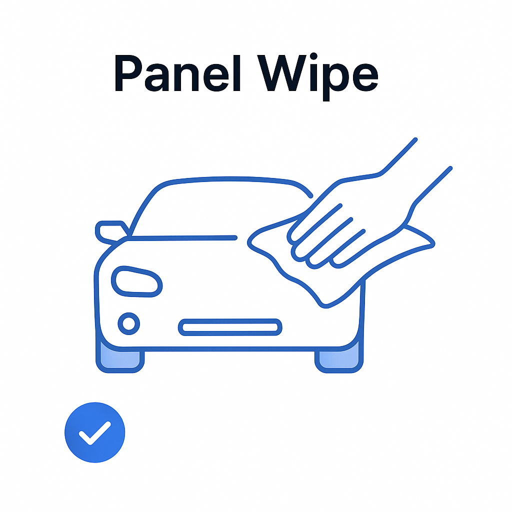 Panel wipe