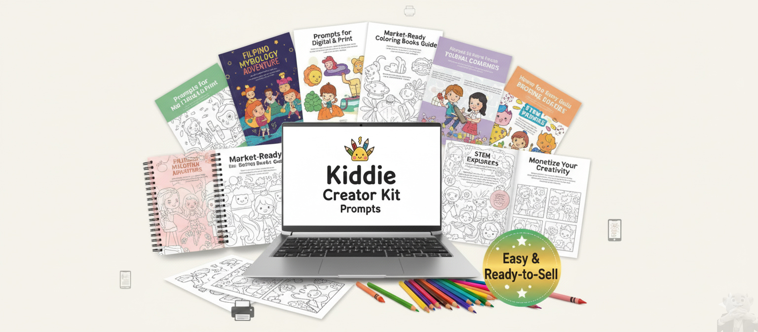7-Day Coloring Book Creator Kit