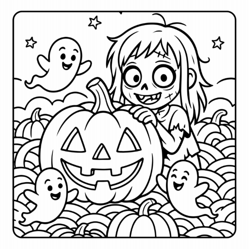 Spooky Pumpkin Patch