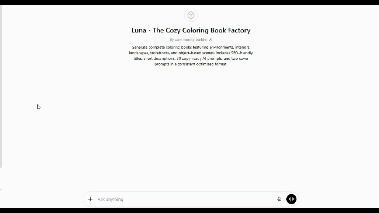30 prompts generated, style-lock example