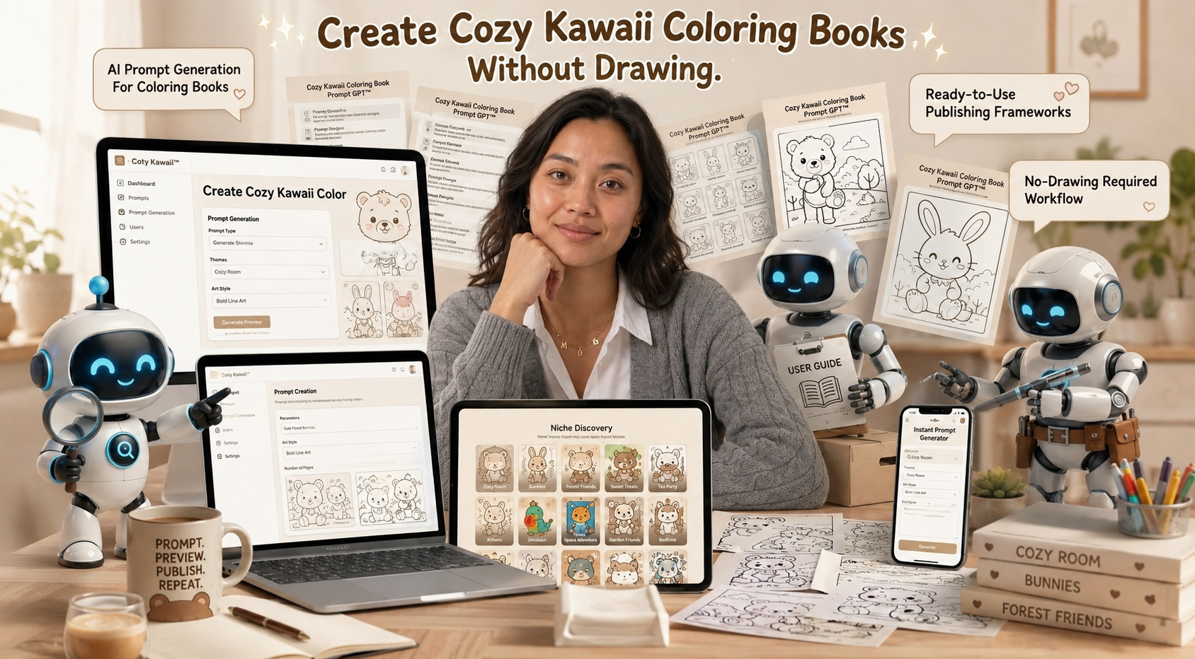 Finished coloring book bundle