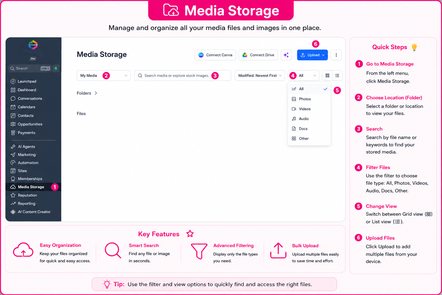 Media Storage Interface
