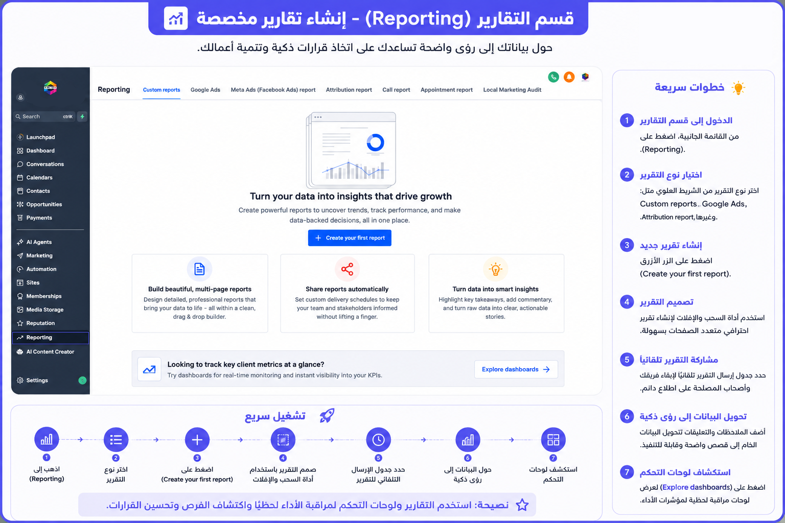 Sales Tracking Interface