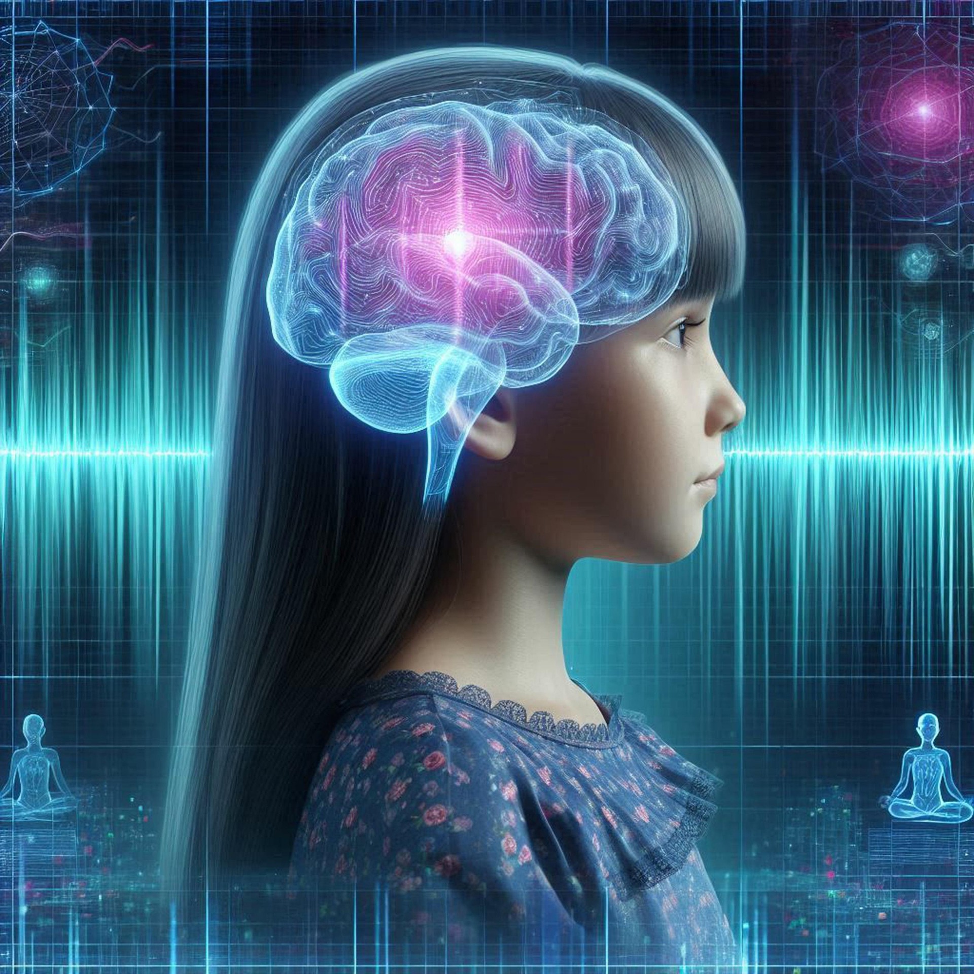 Child's brain affected by screen time Child's brain affected by screen time