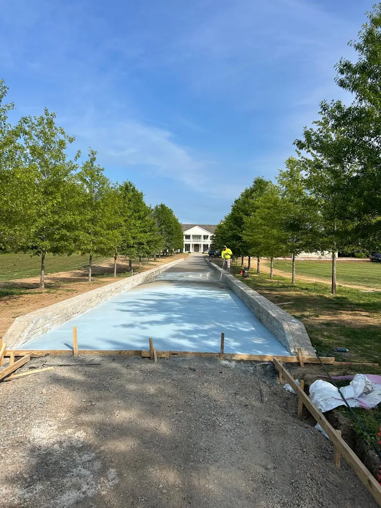 DD Concrete completed project 1