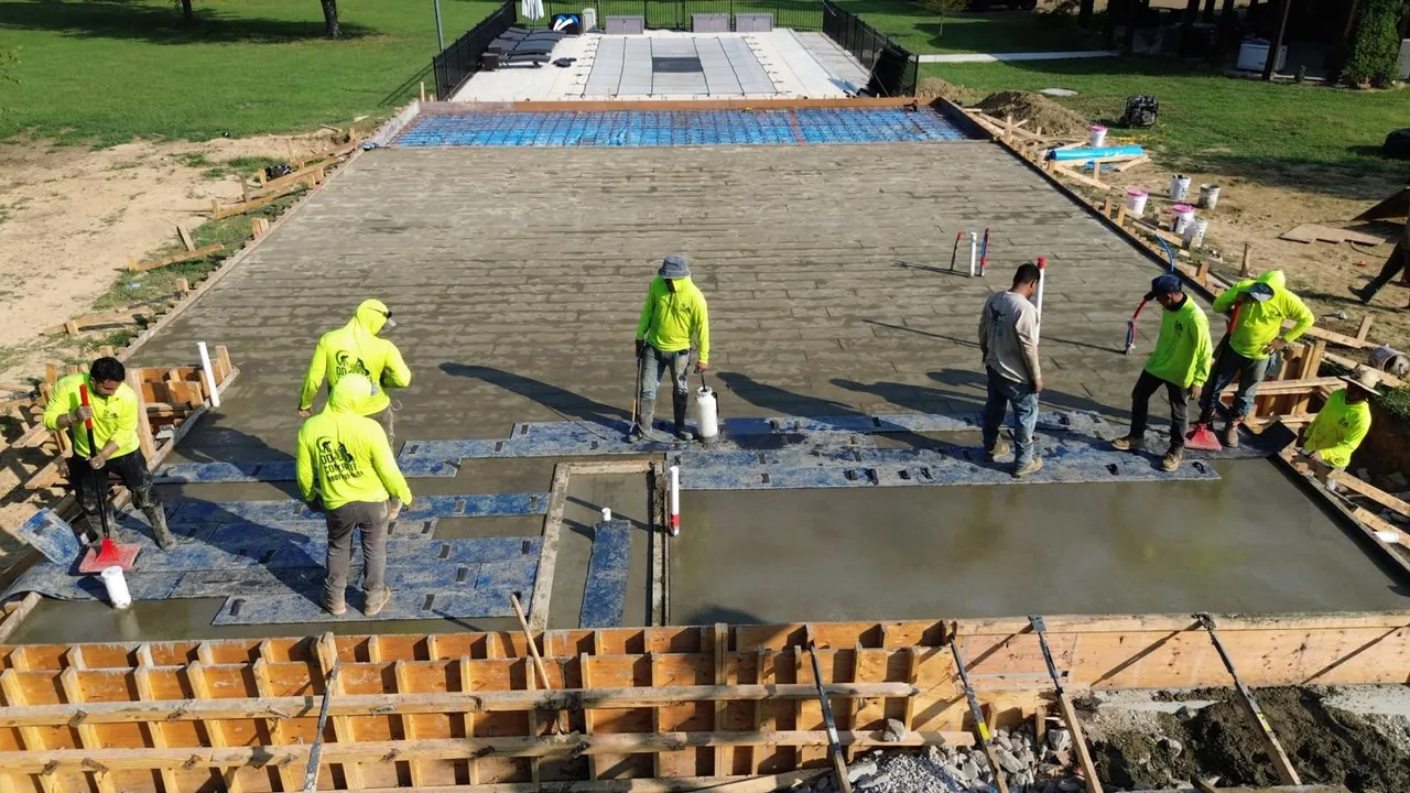 Concrete Installation project by DD Concrete