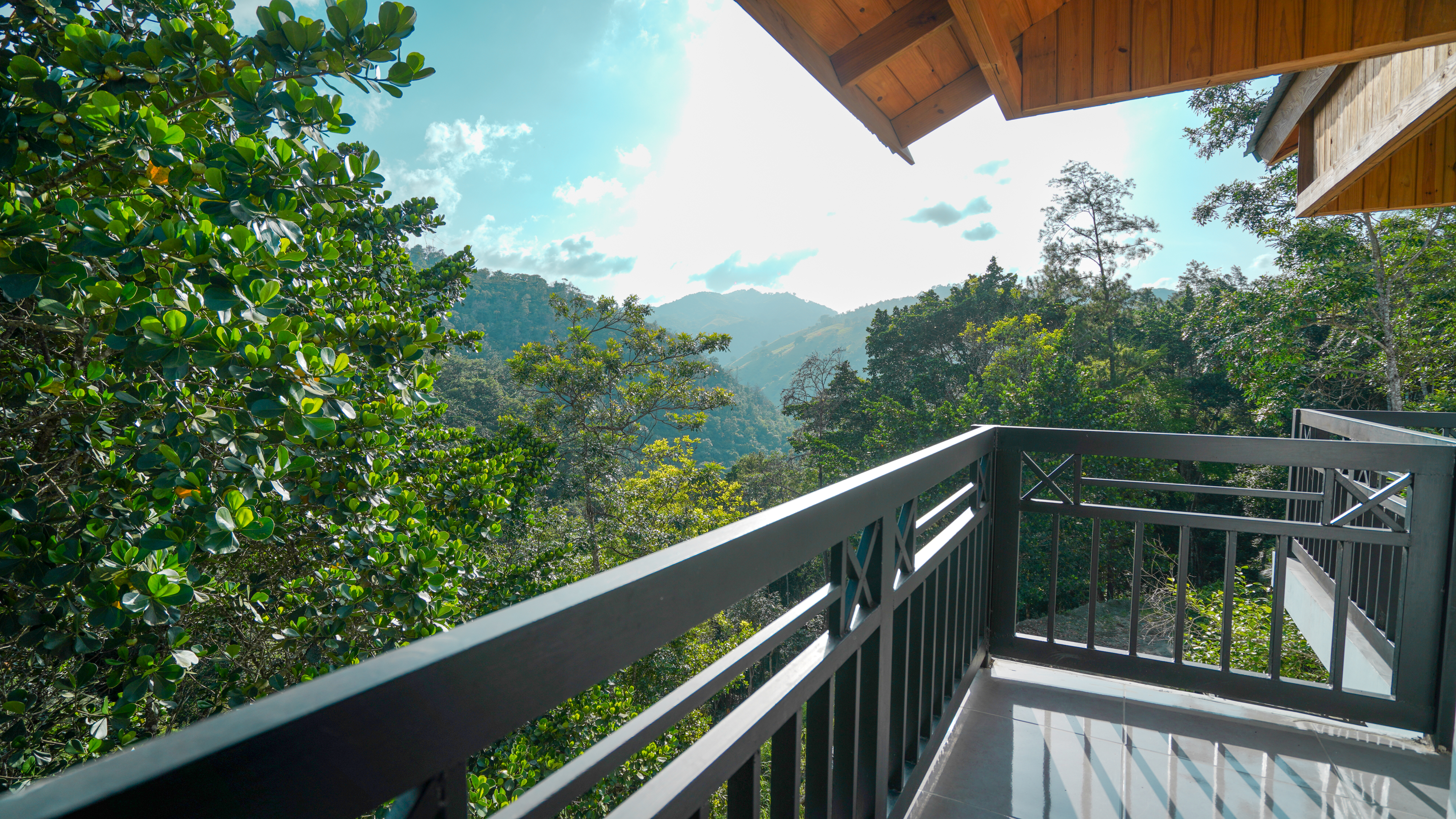 Mountain views from Aurora Solace Retreat