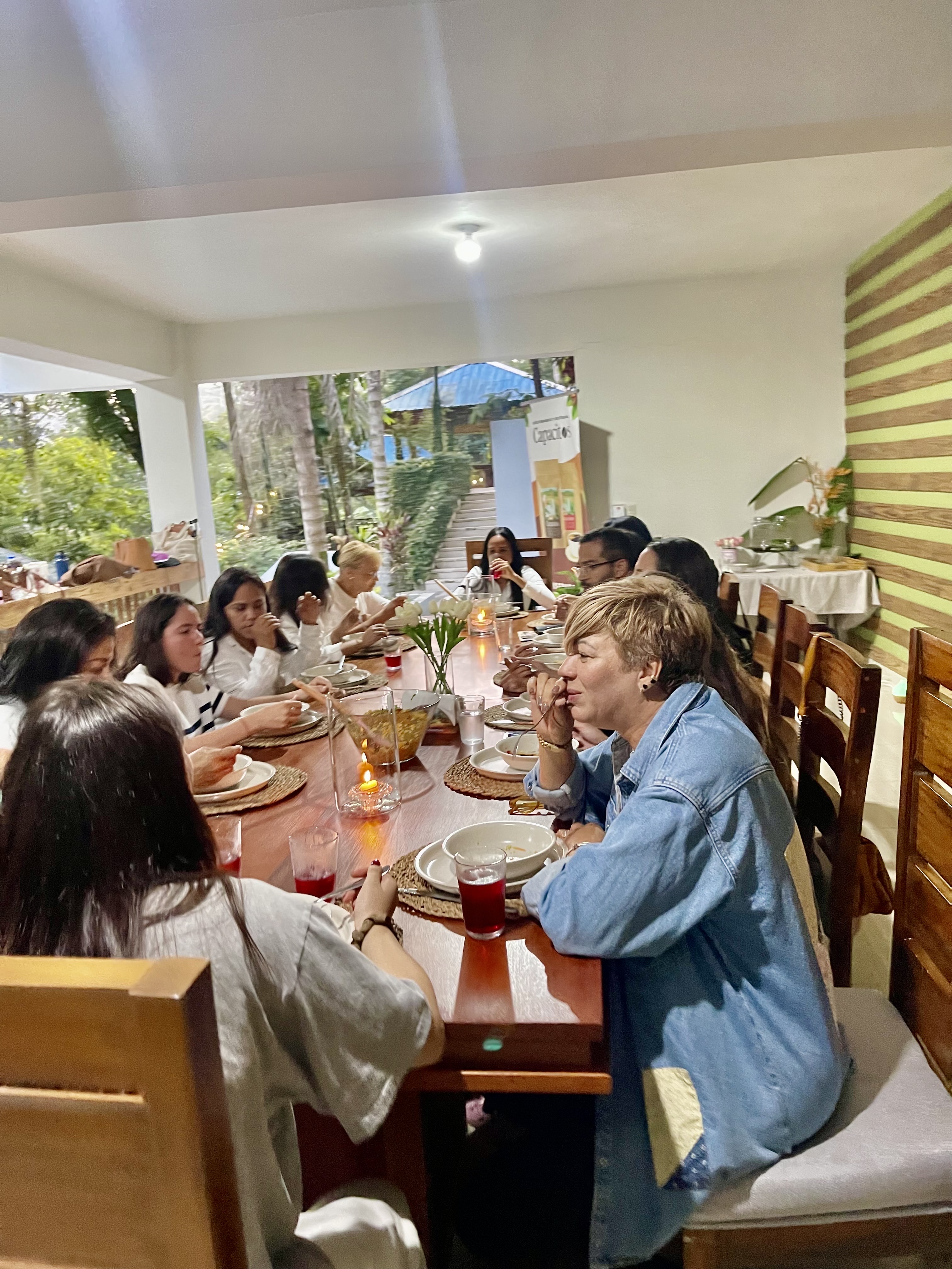 Shared dining area