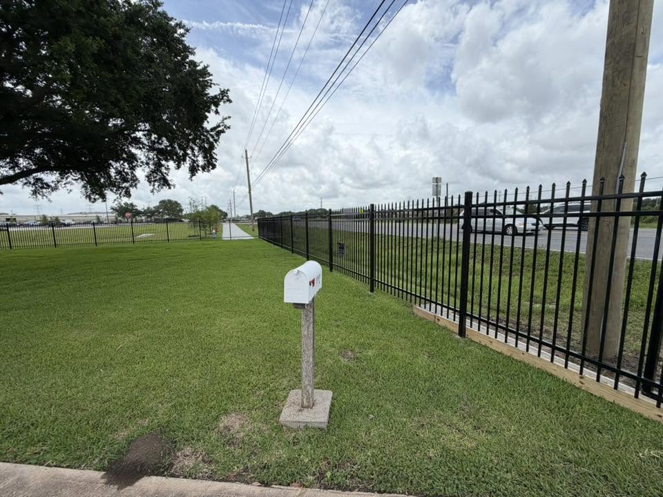Recent fencing installation 4