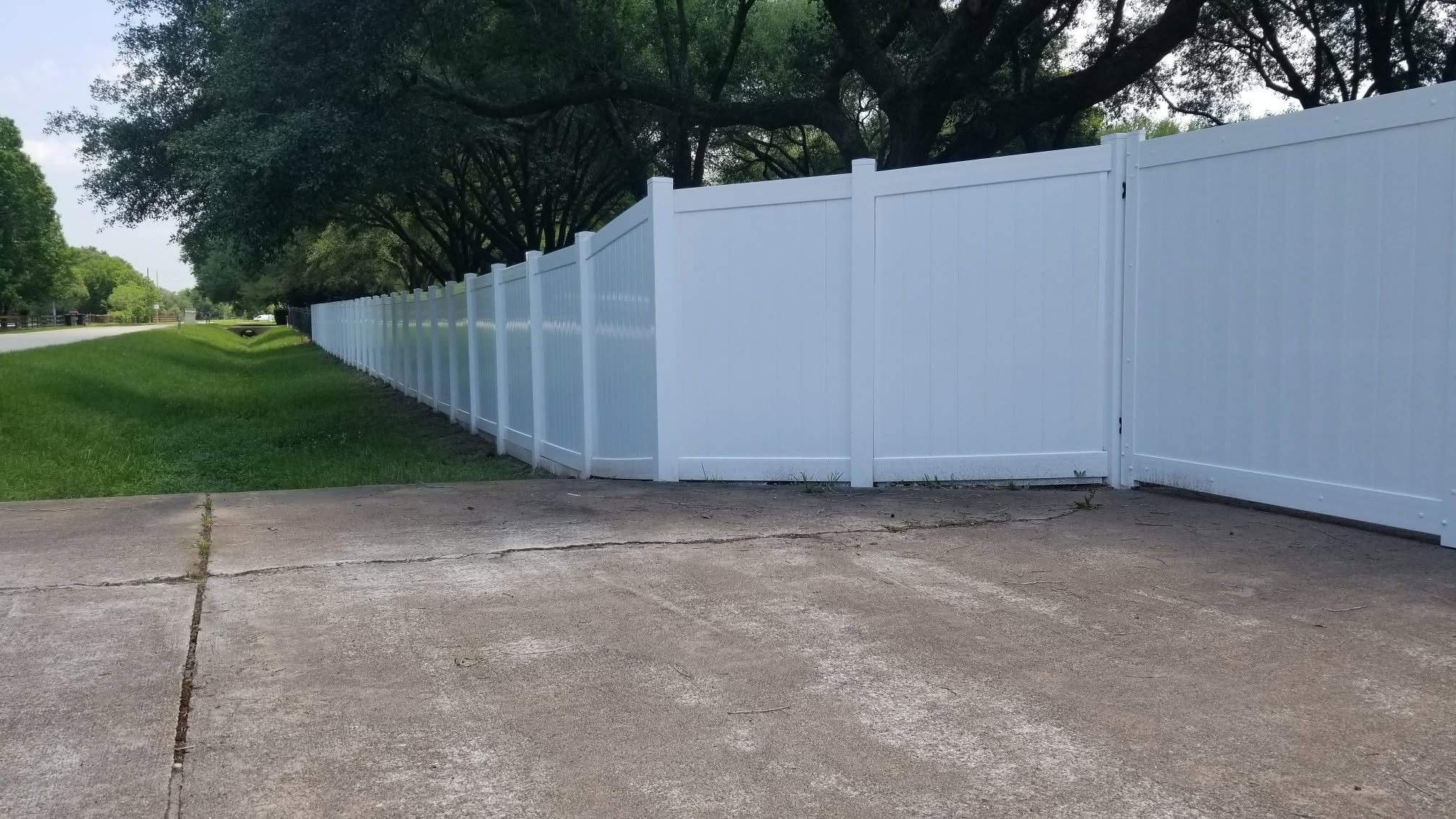 Recent fencing installation 5