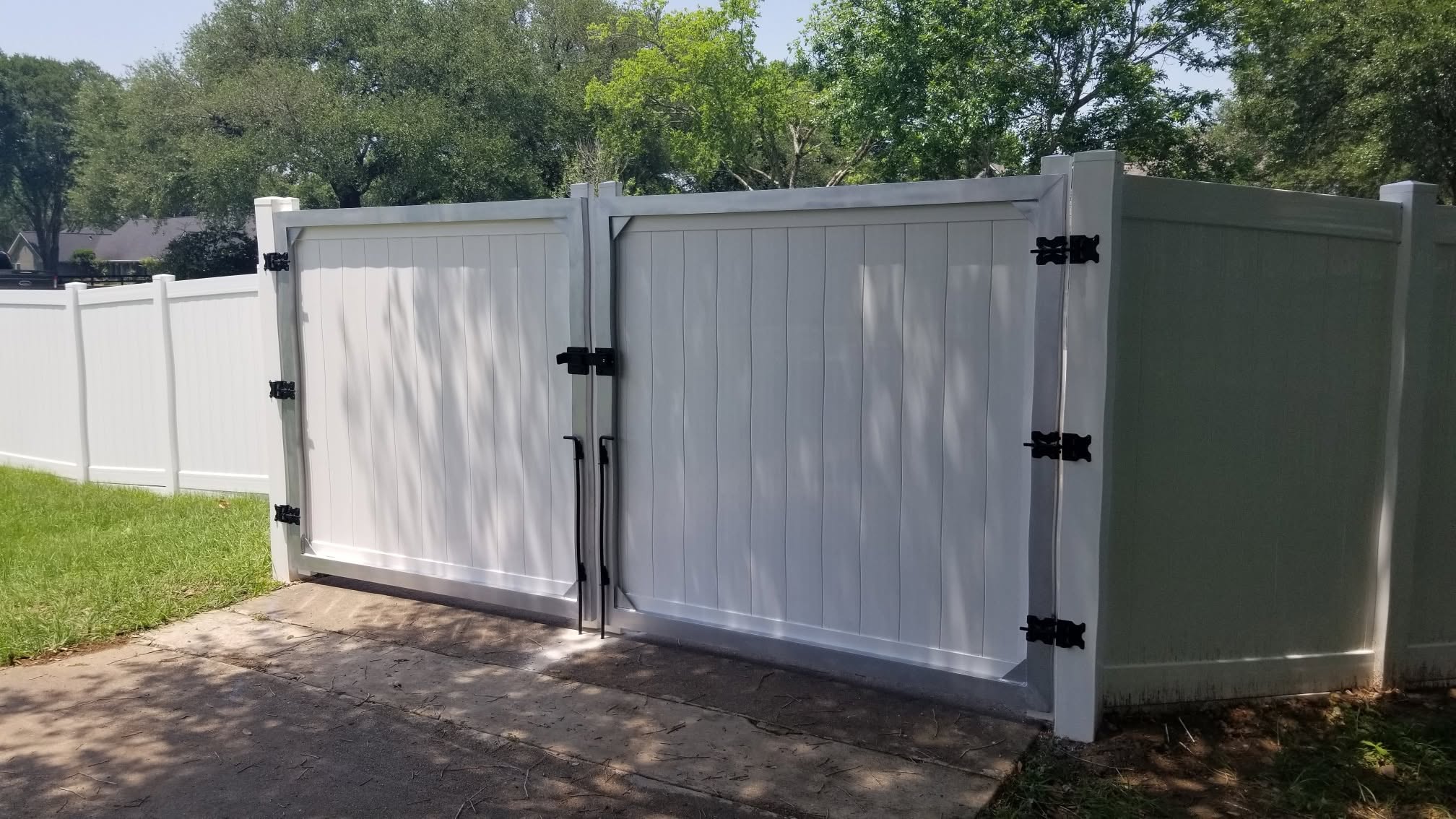 Recent fencing installation 6