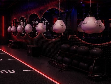 Heavy bags and medicine balls