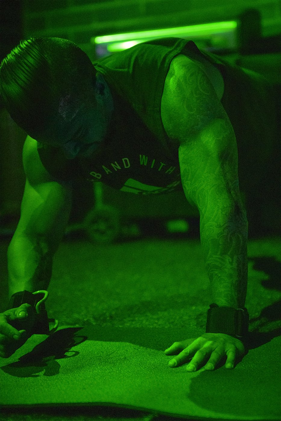Coach JT Tapias training