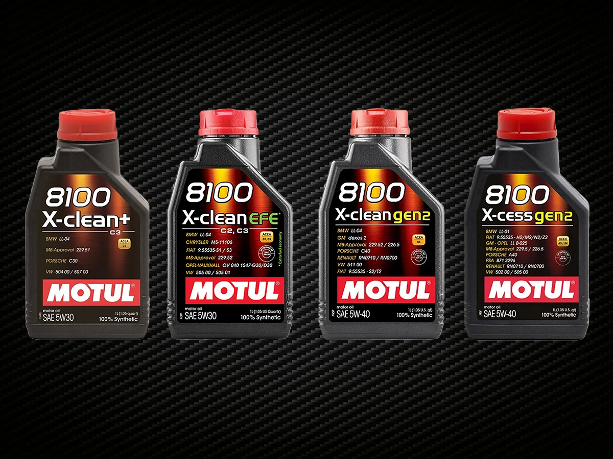 Motul 8100 X-cess engine oil