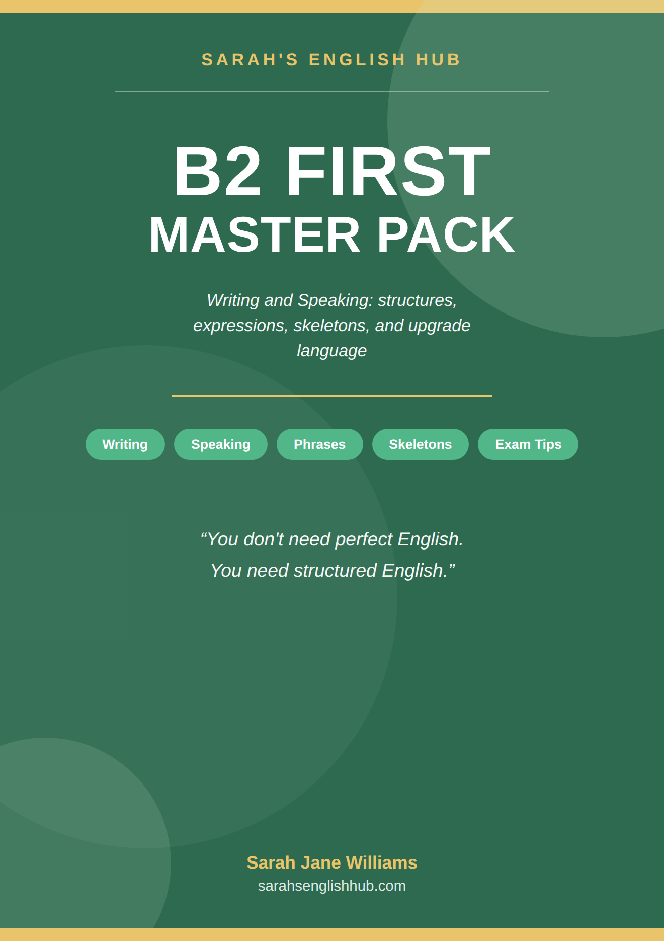 Portada del B2 First Master Pack