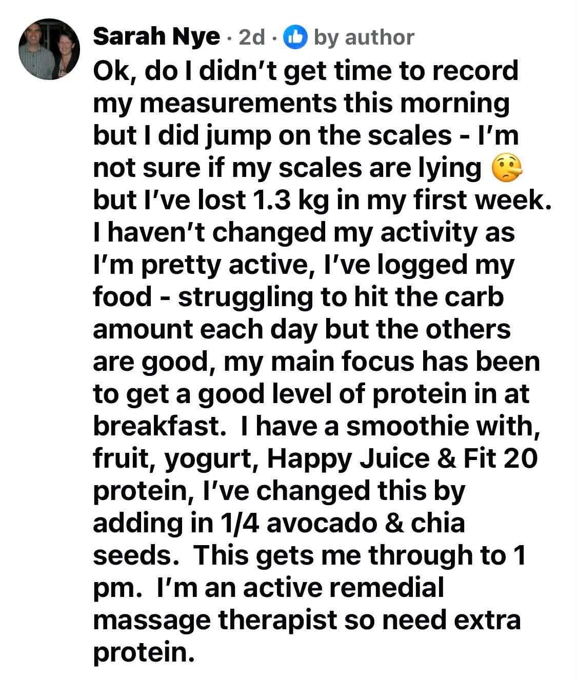 Burn+ customer result