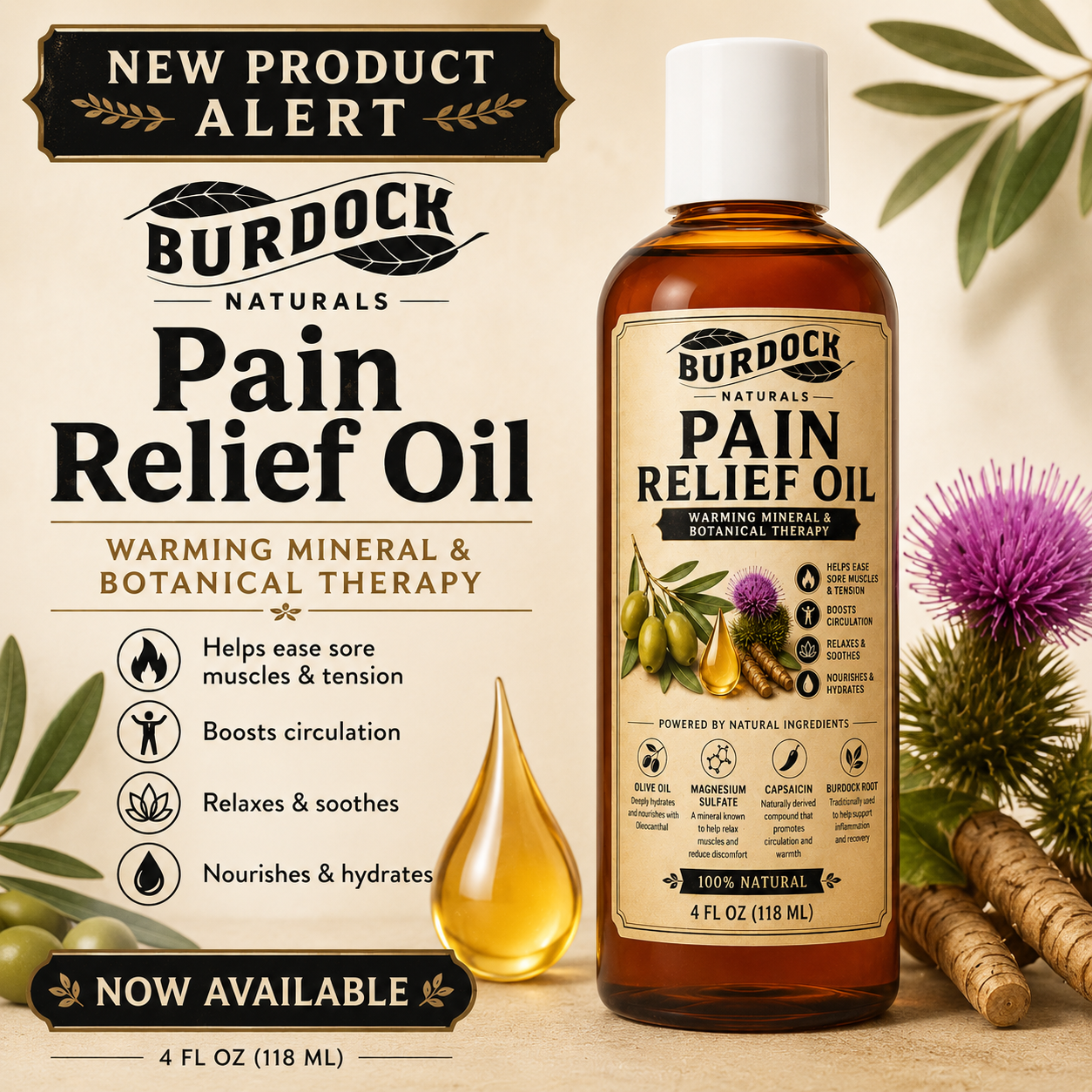 A Customer's Note on Natural Pain Relief