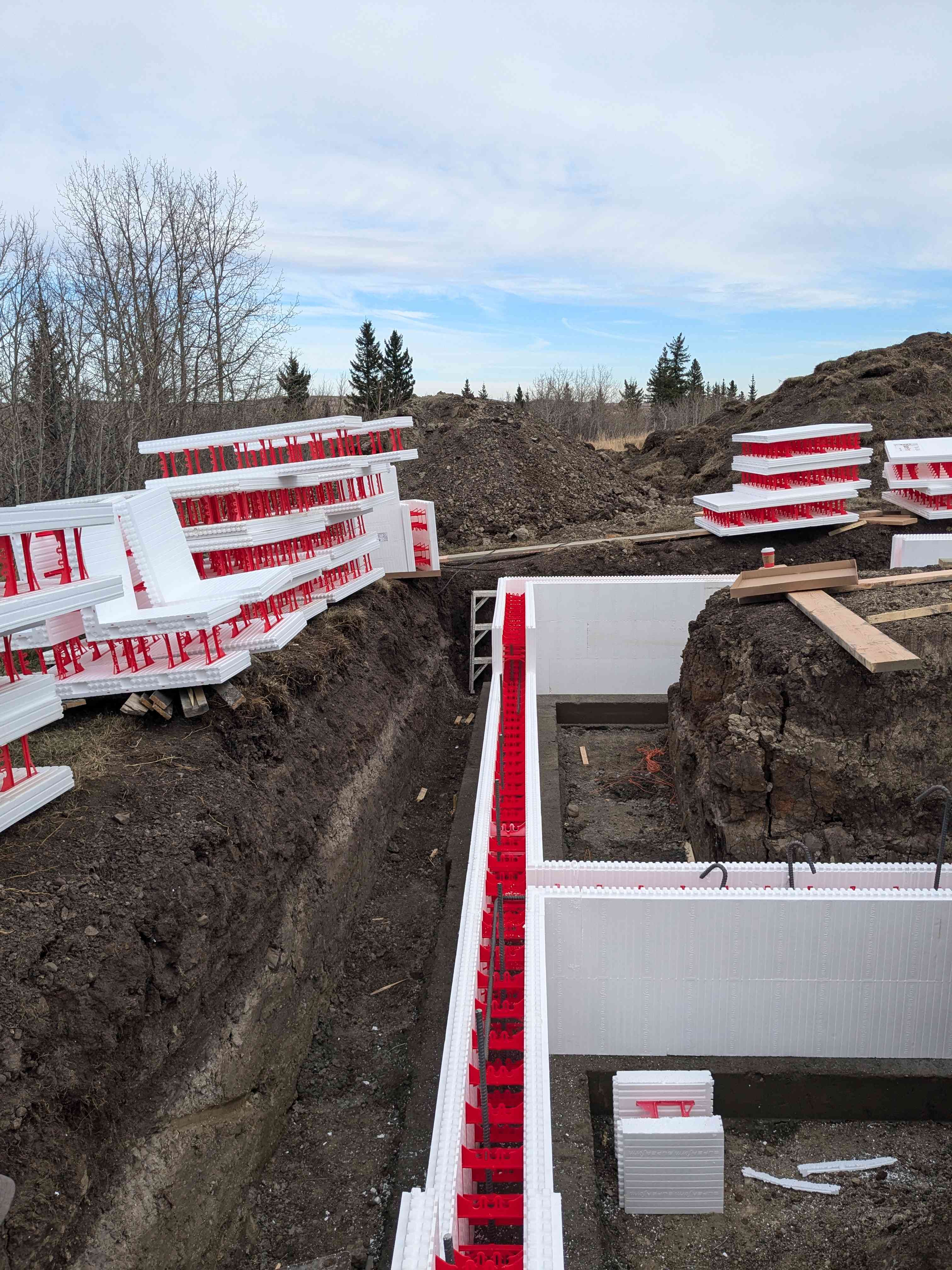 ICF Basement Build
