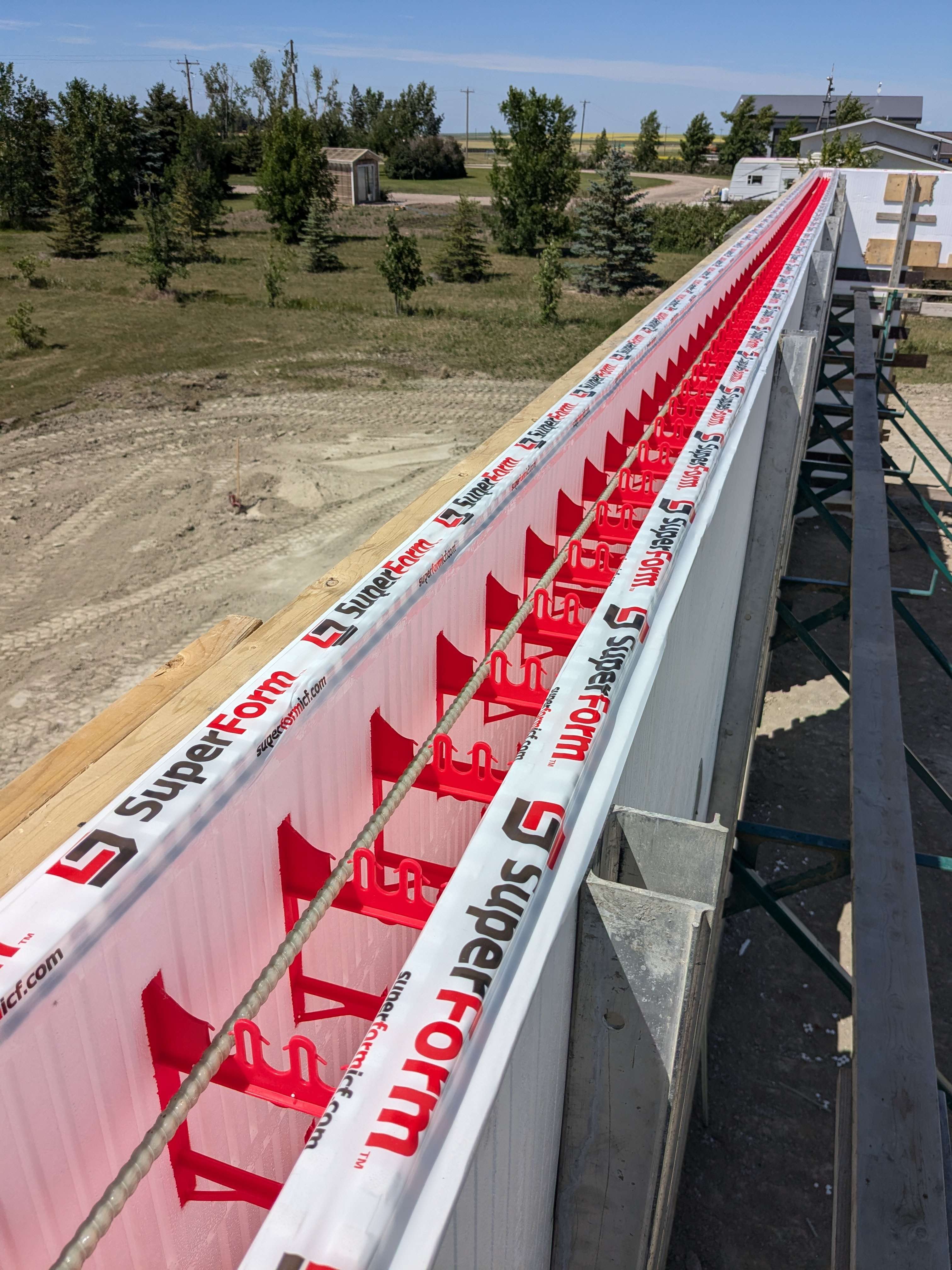 ICF Wall Construction