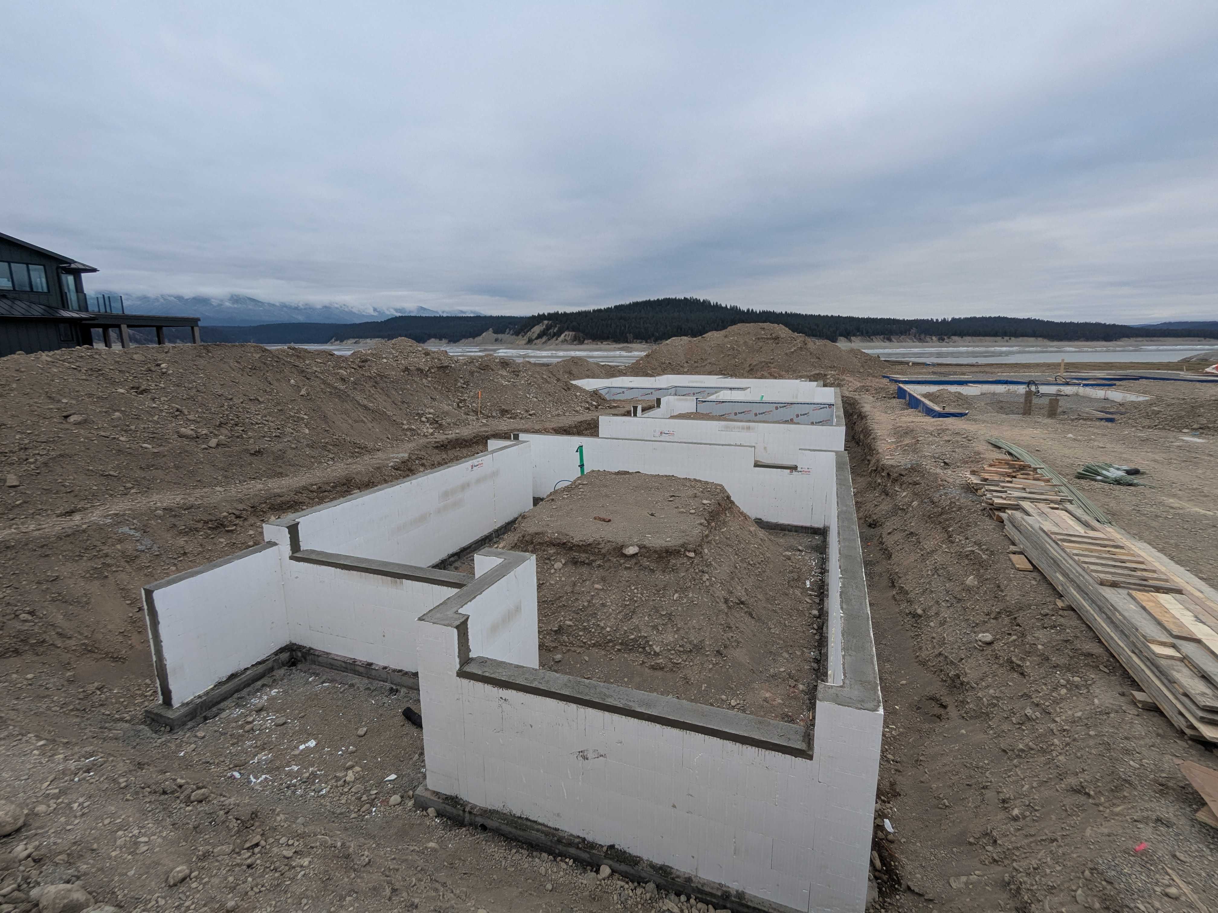 ICF Foundation Stacking