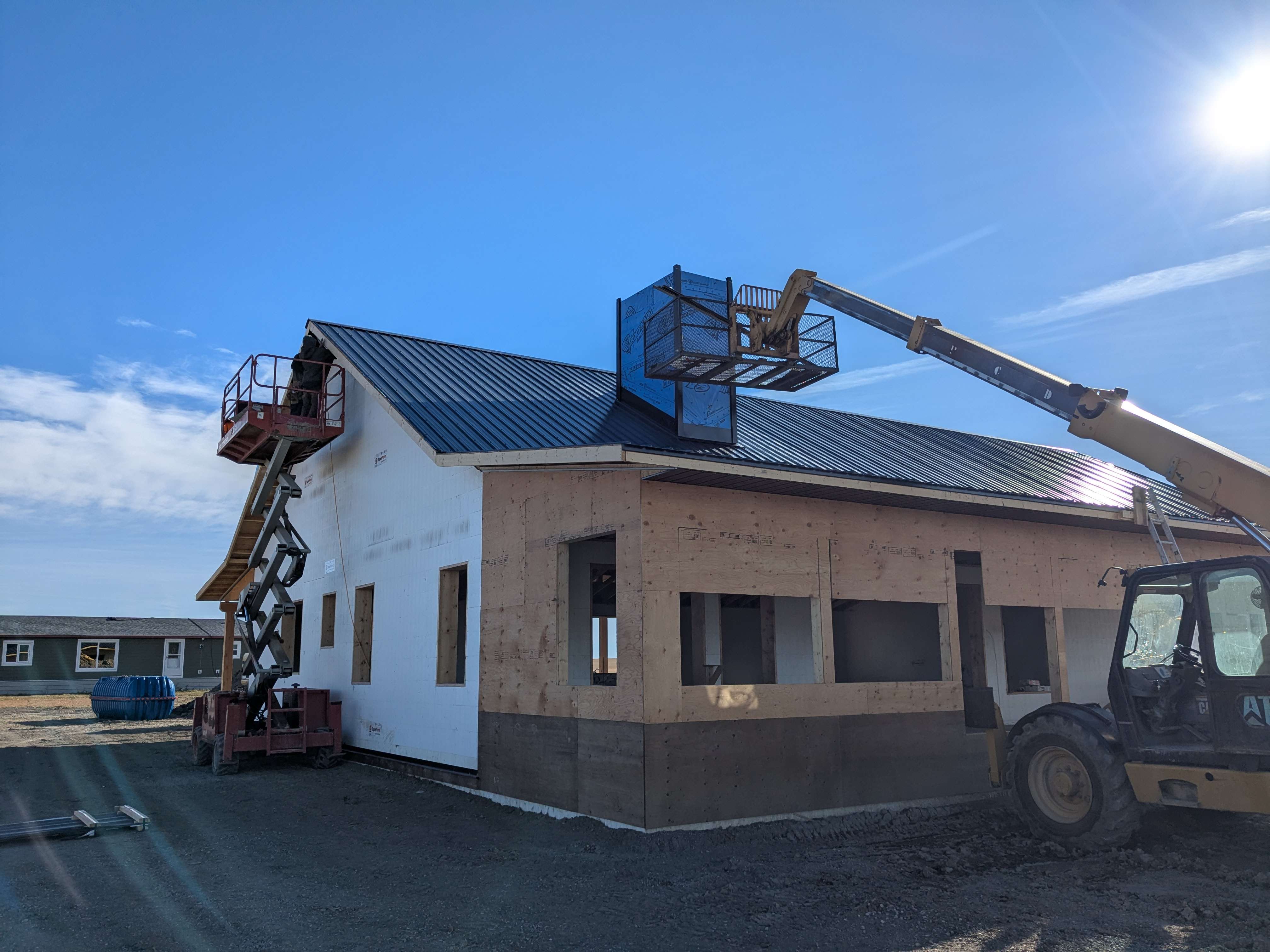 ICF Wall Assembly Phase