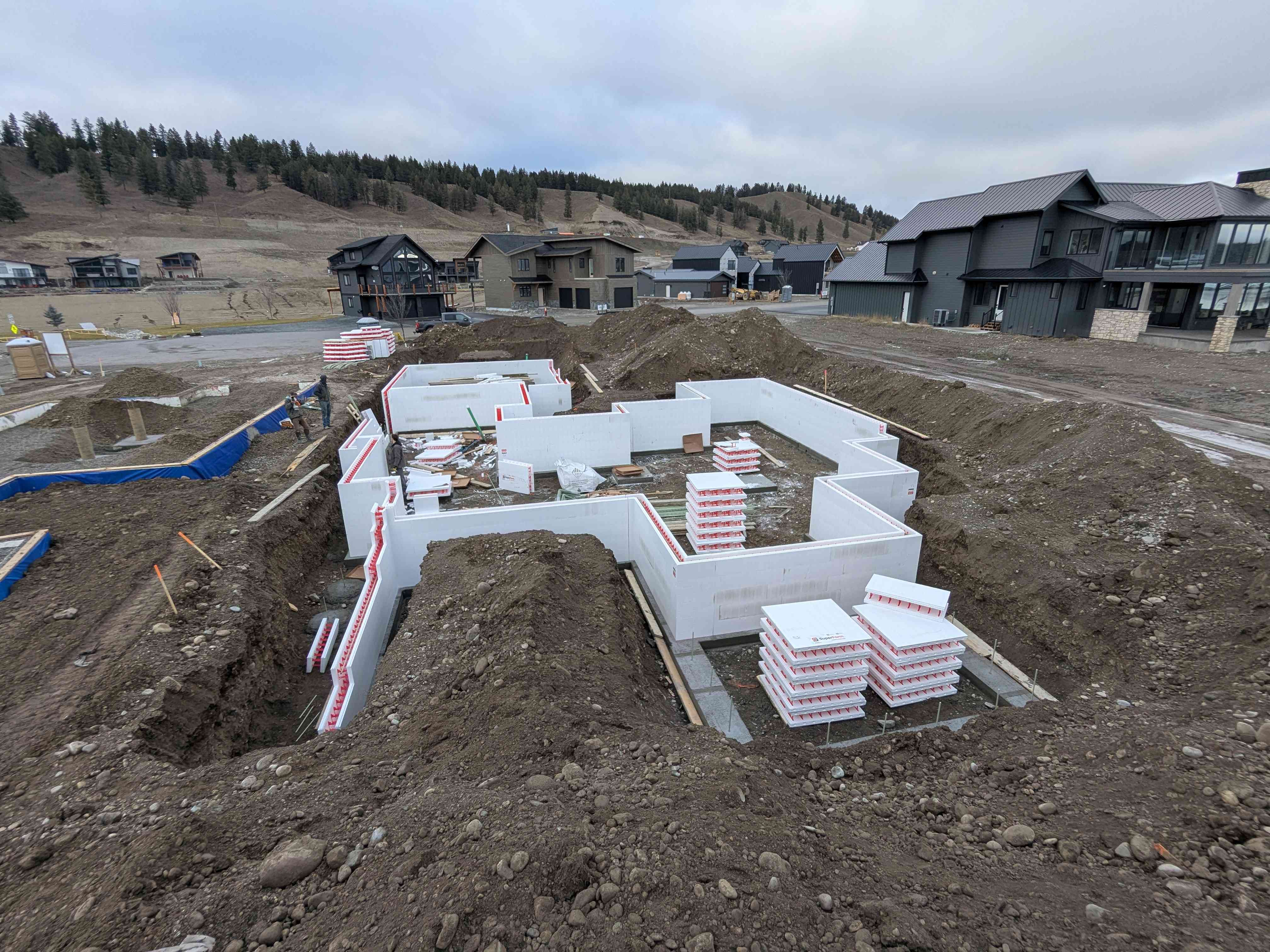 ICF Basement Construction