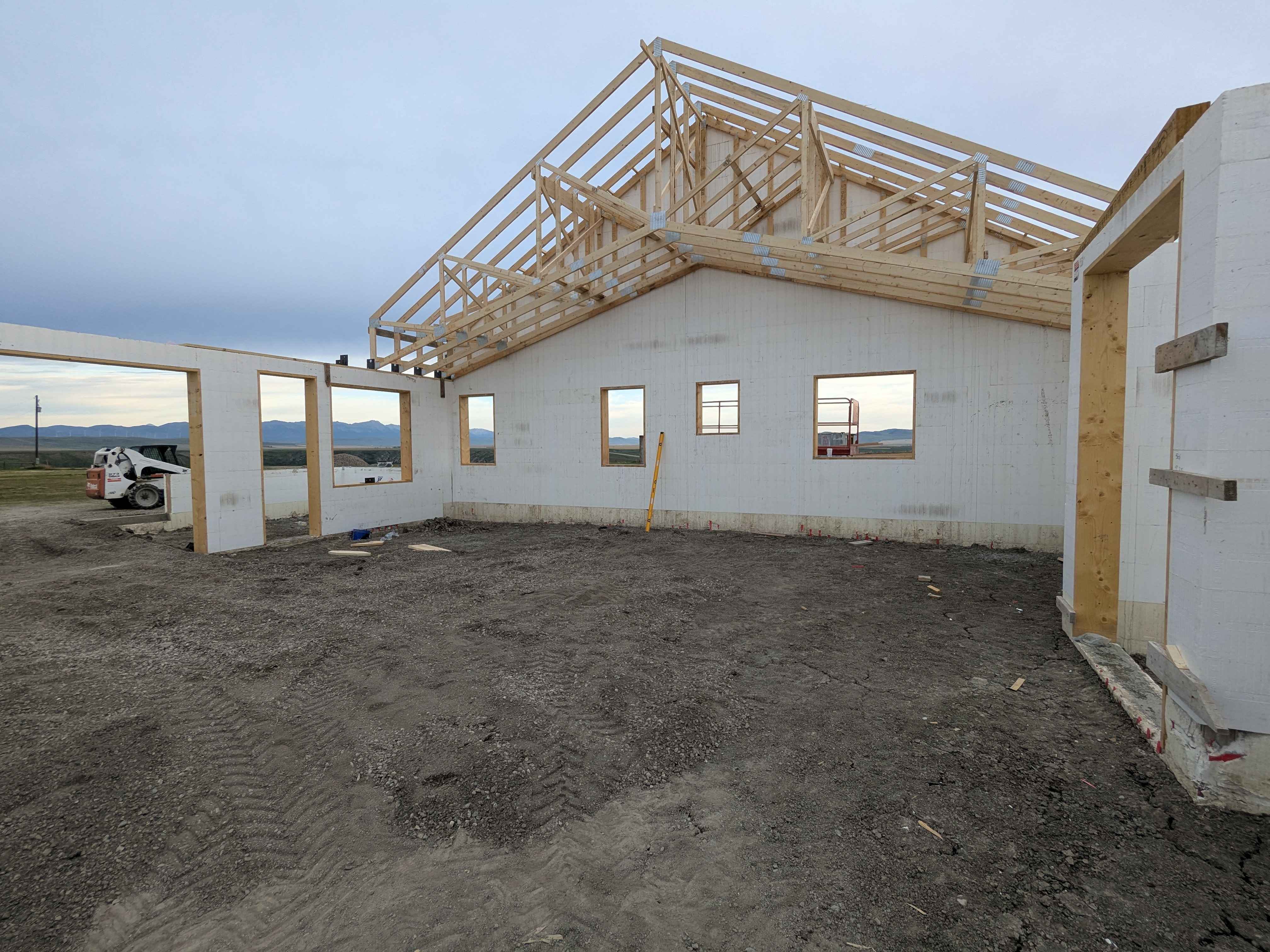 ICF Shop Rafters