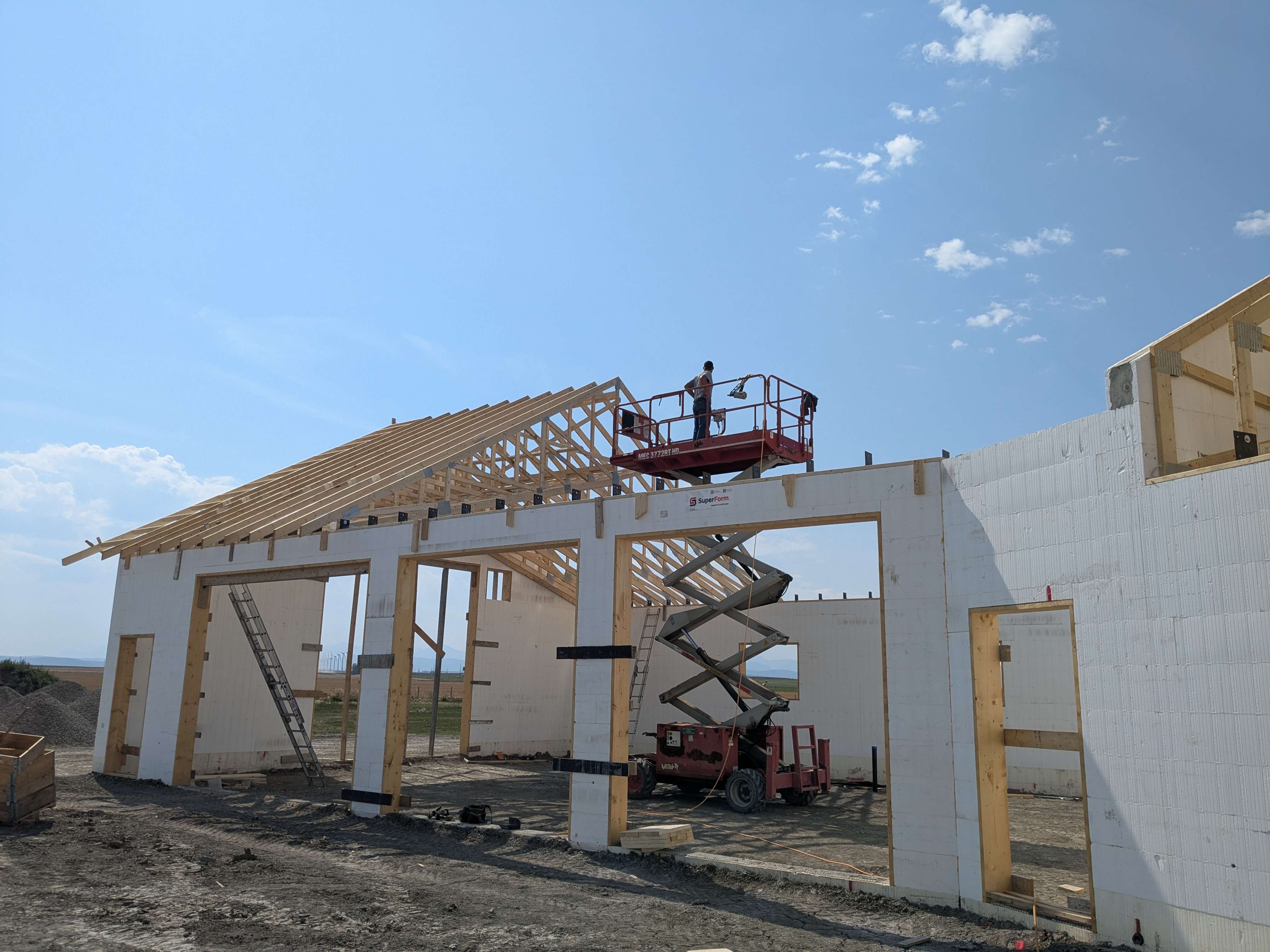 ICF Wall Construction Detail