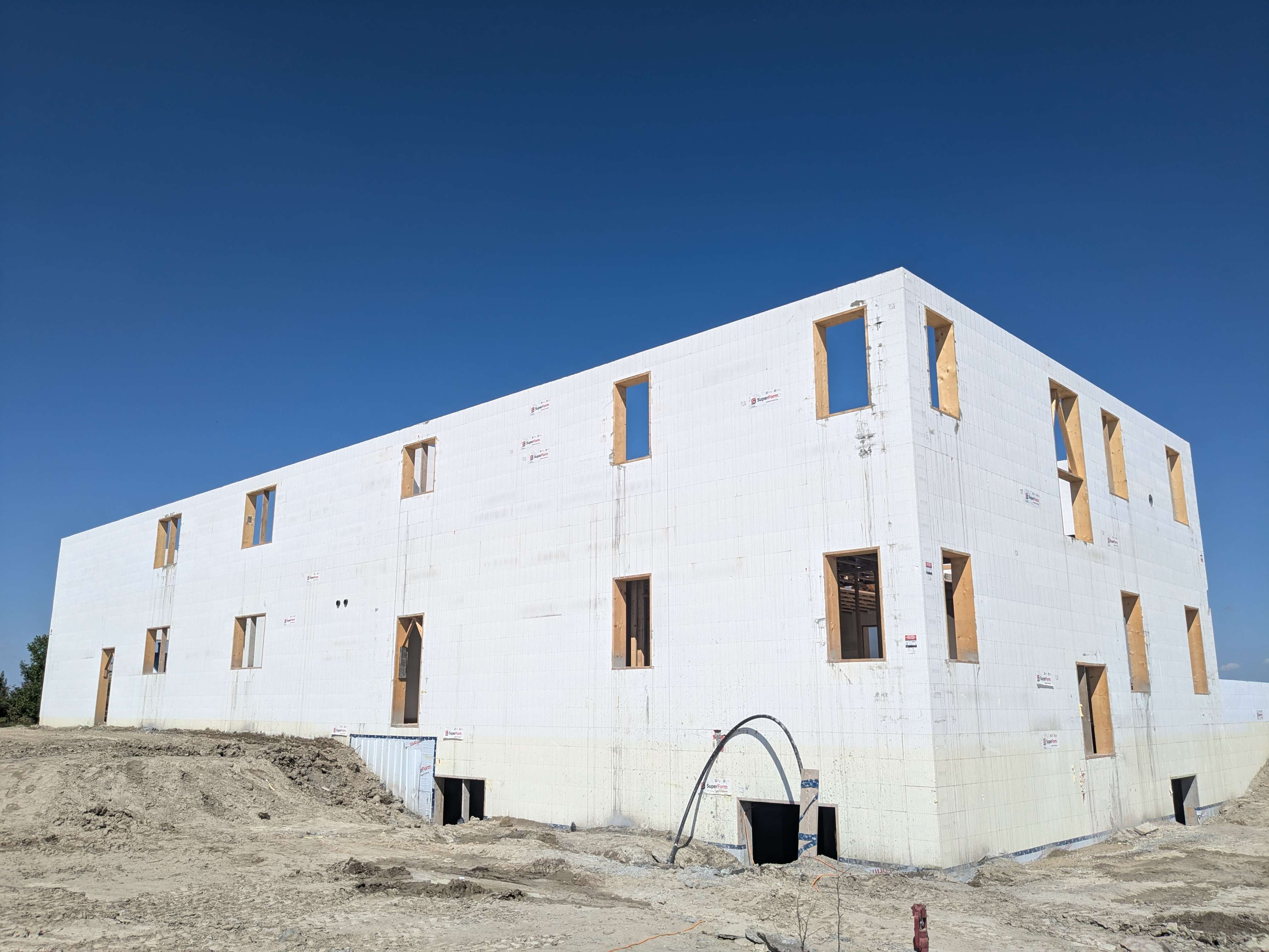 Multilevel ICF Commercial Build