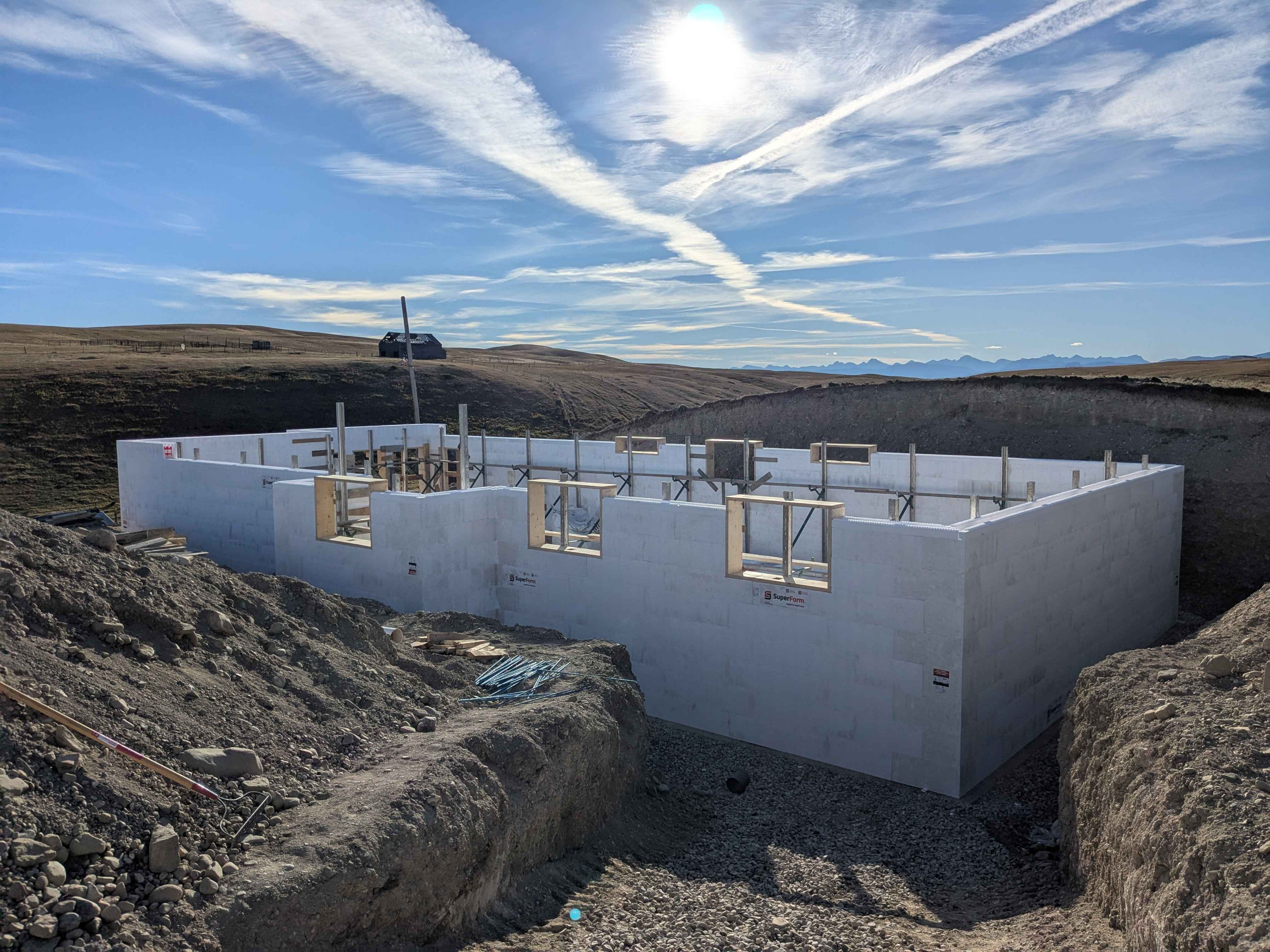 ICF Foundation Walls