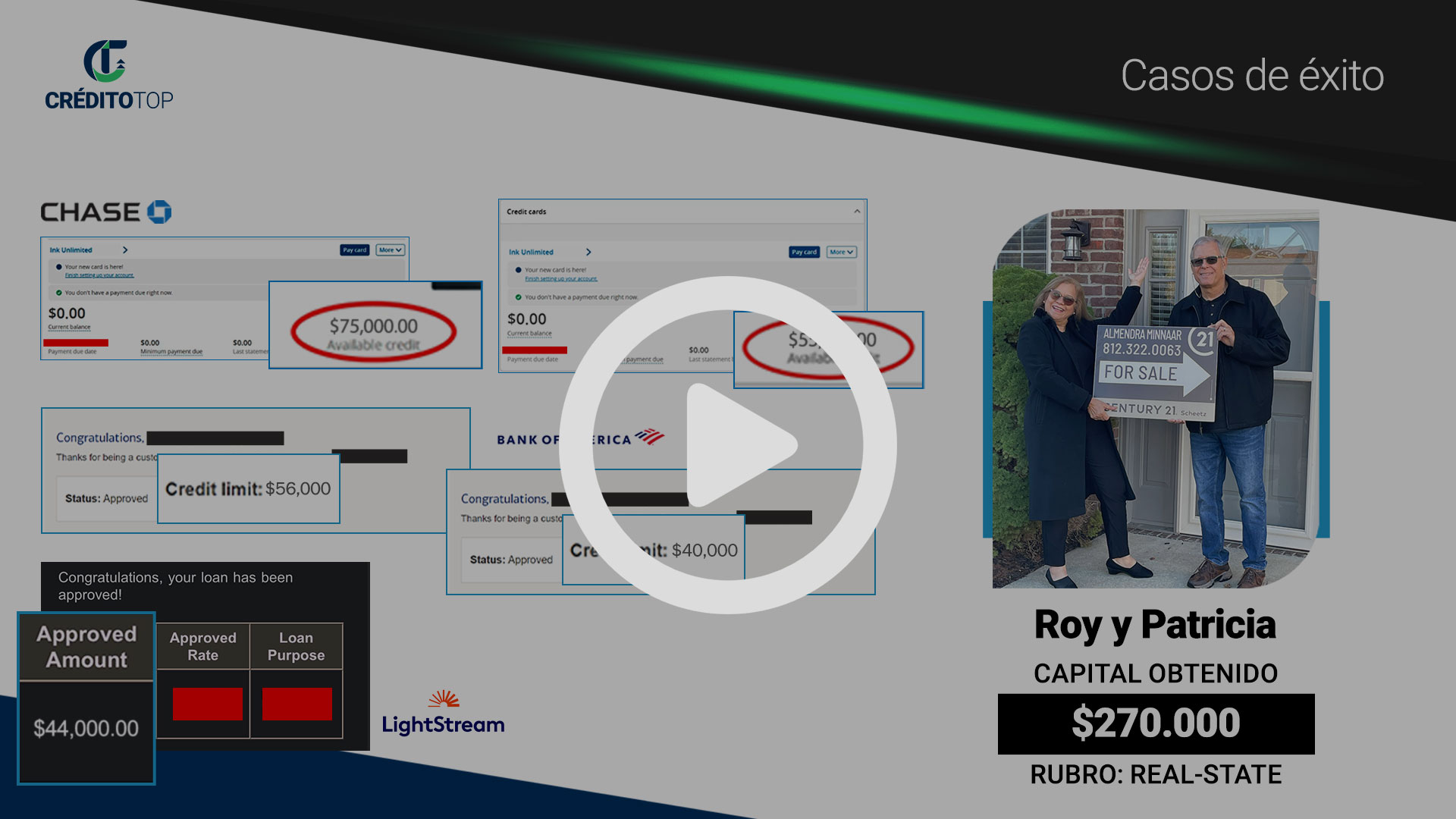 Inicio de video del entrenamiento gratuito CréditoTop