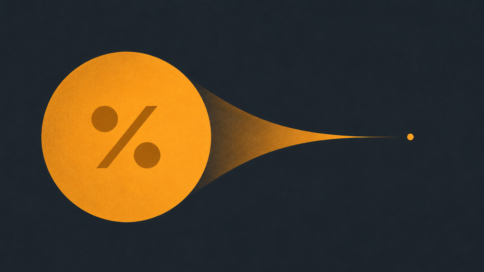 A wide circle narrowing through a funnel into a single small dot of light A wide circle narrowing through a funnel into a single small dot of light