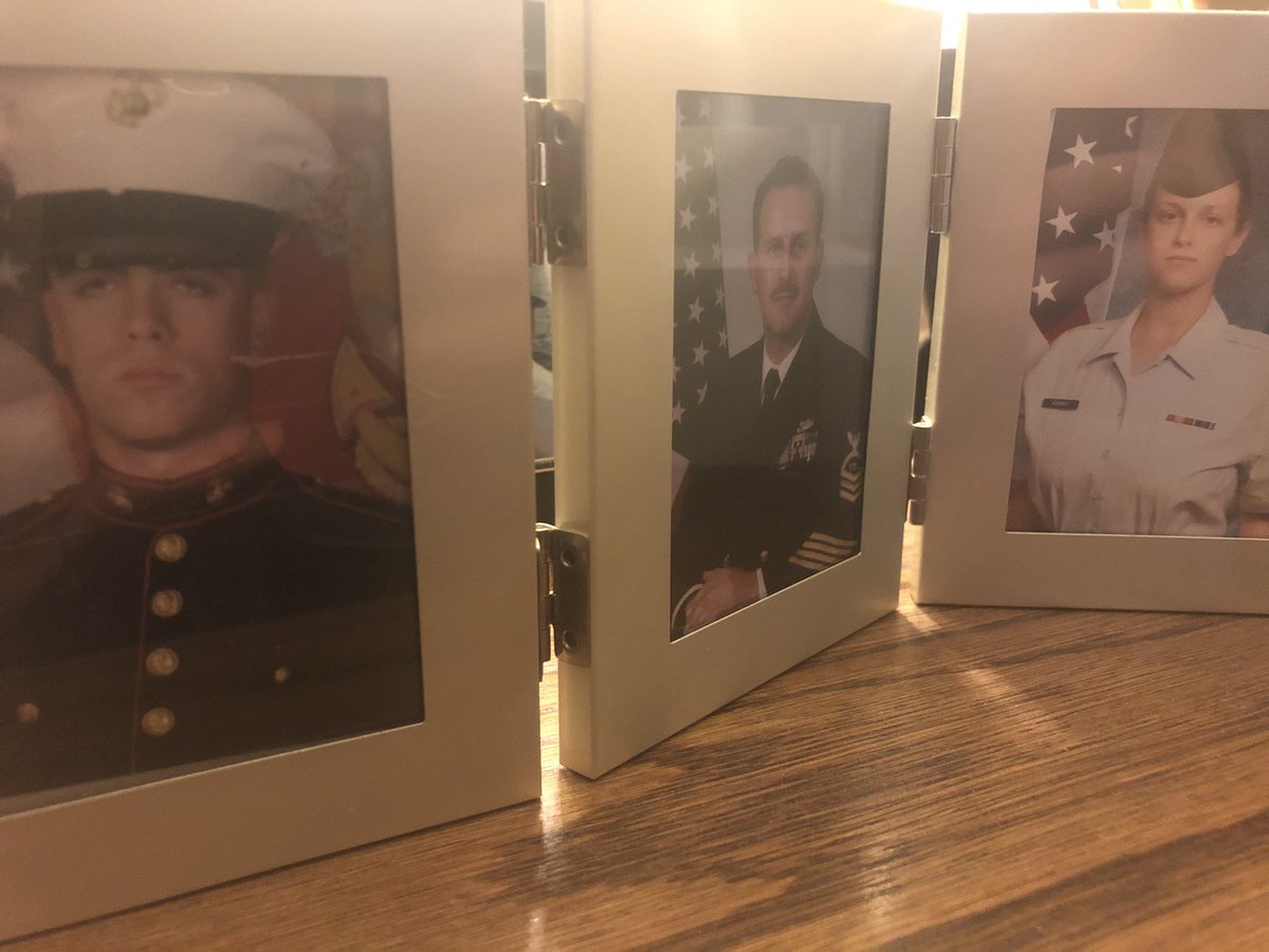 Family — Dad (Navy), RyMac (Marine), Sister (Air Force)