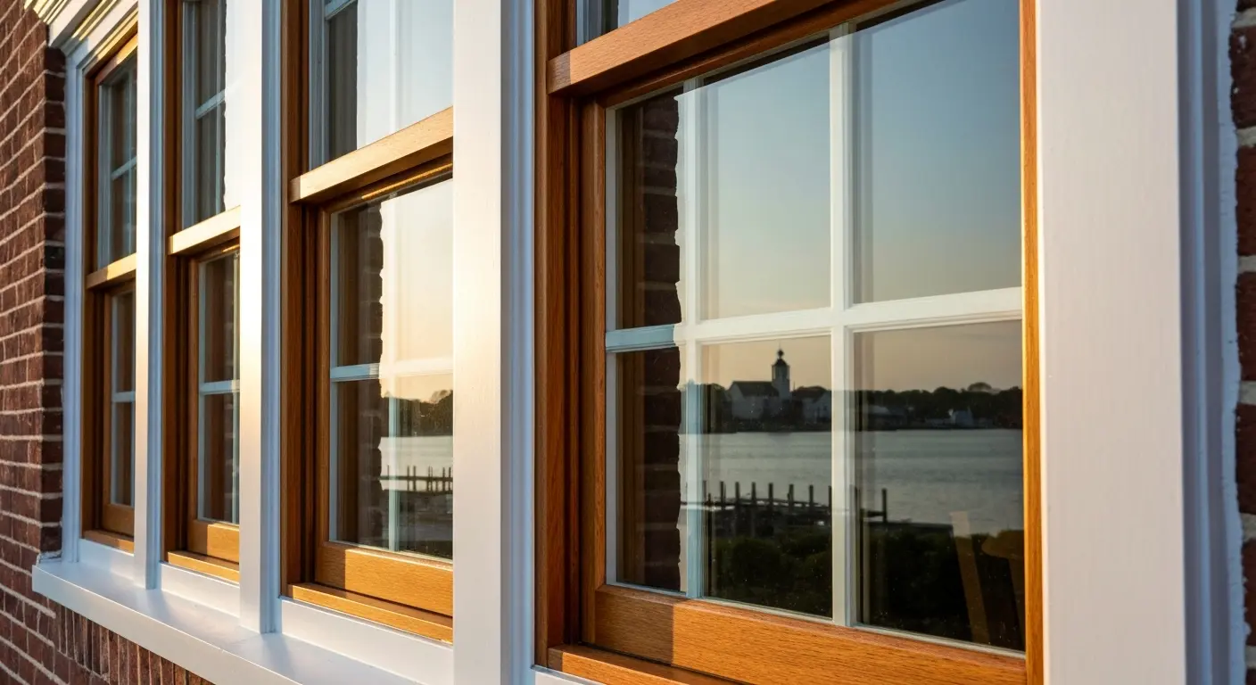 Historic clad wood windows