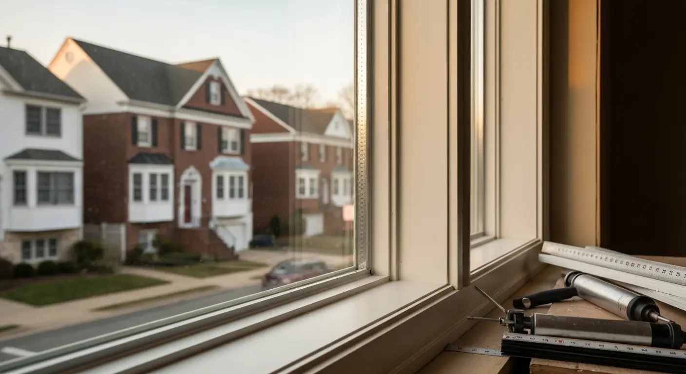 Double pane window repair