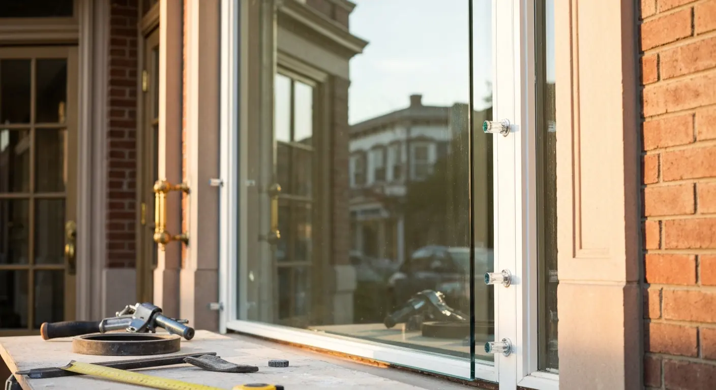 Commercial glass replacement