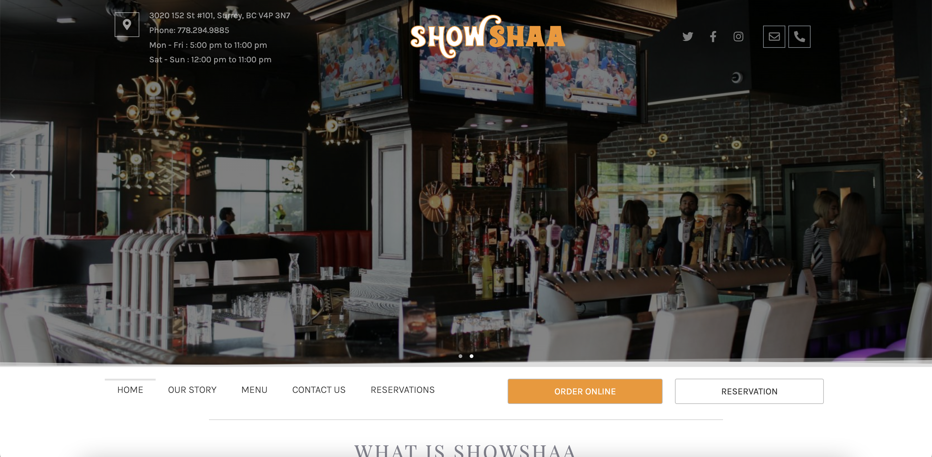 Restaurant website developer in Langley, Canada