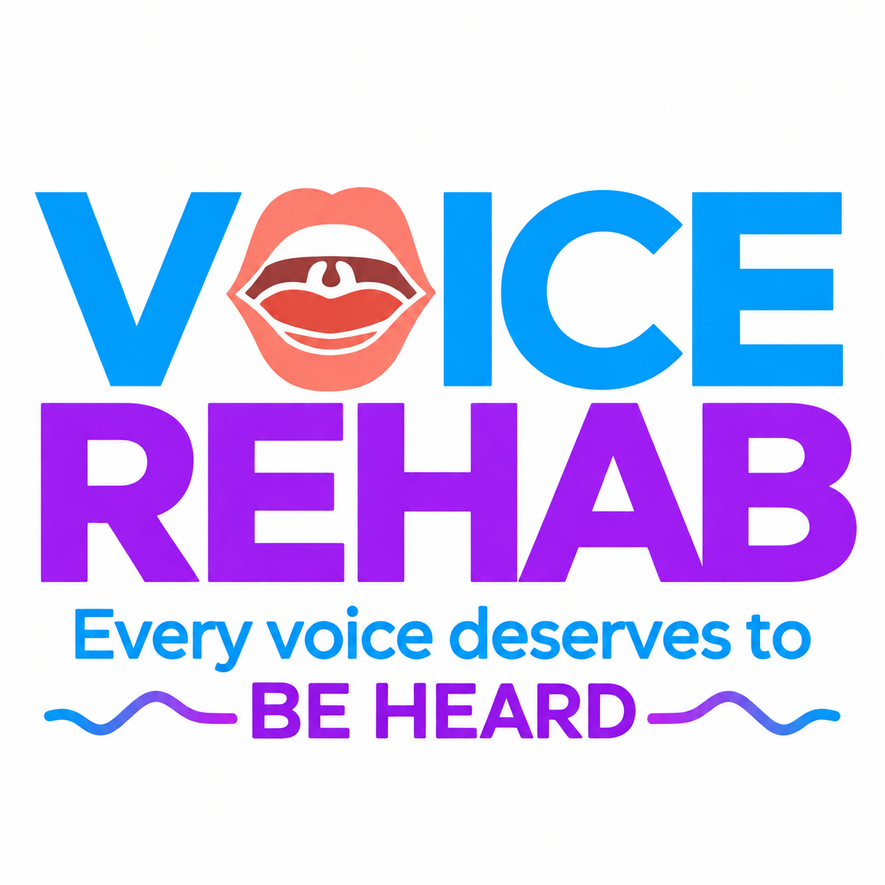 The Voice Rehab logo